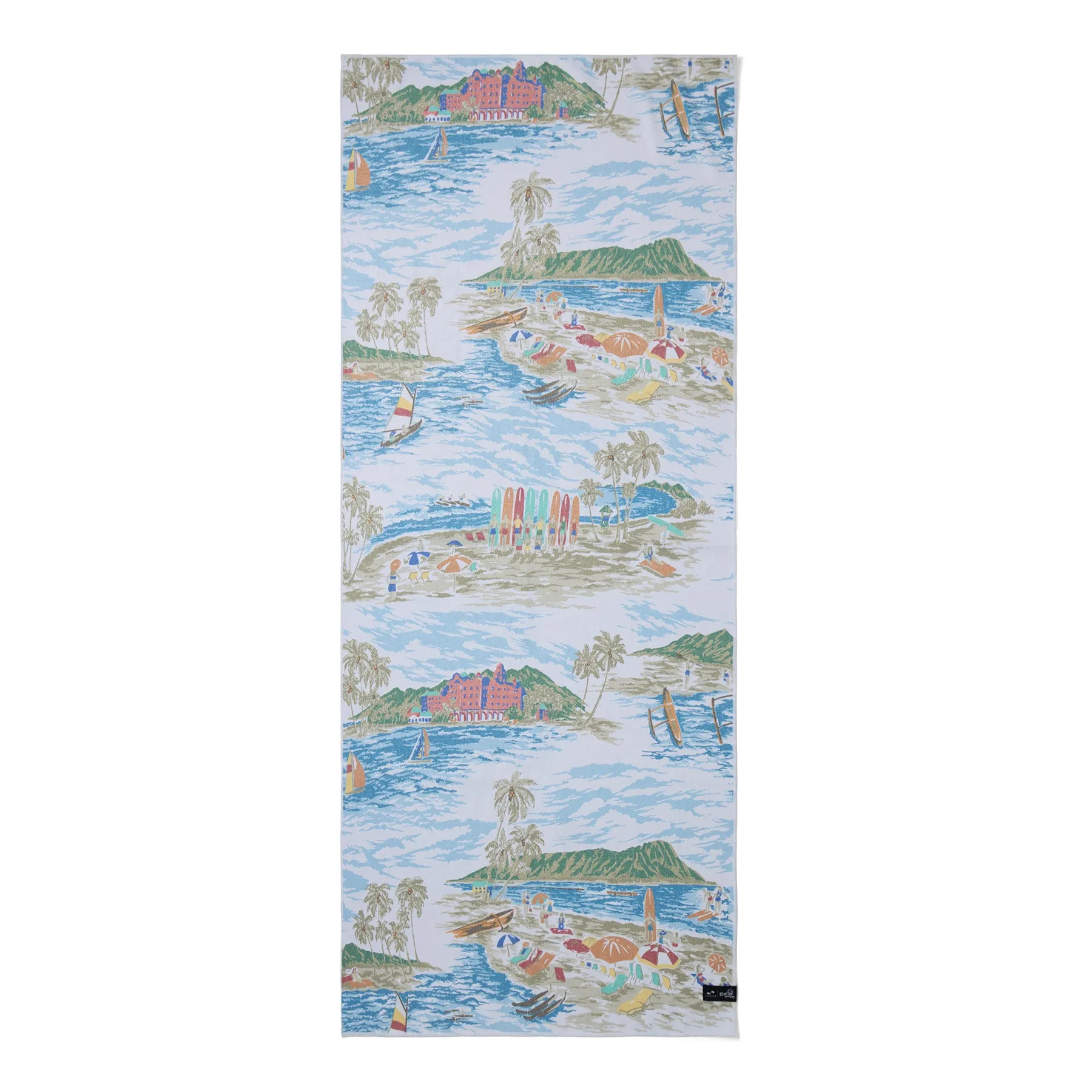 SLOWTIDE WAIKIKI NOSTALGIA TOWEL sold by Reyn Spooner