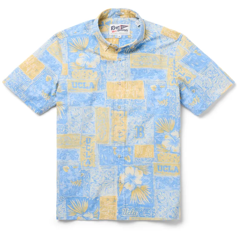 UNIVERSITY OF CALIFORNIA LOS ANGELES TAPA FLORAL sold by Reyn Spooner