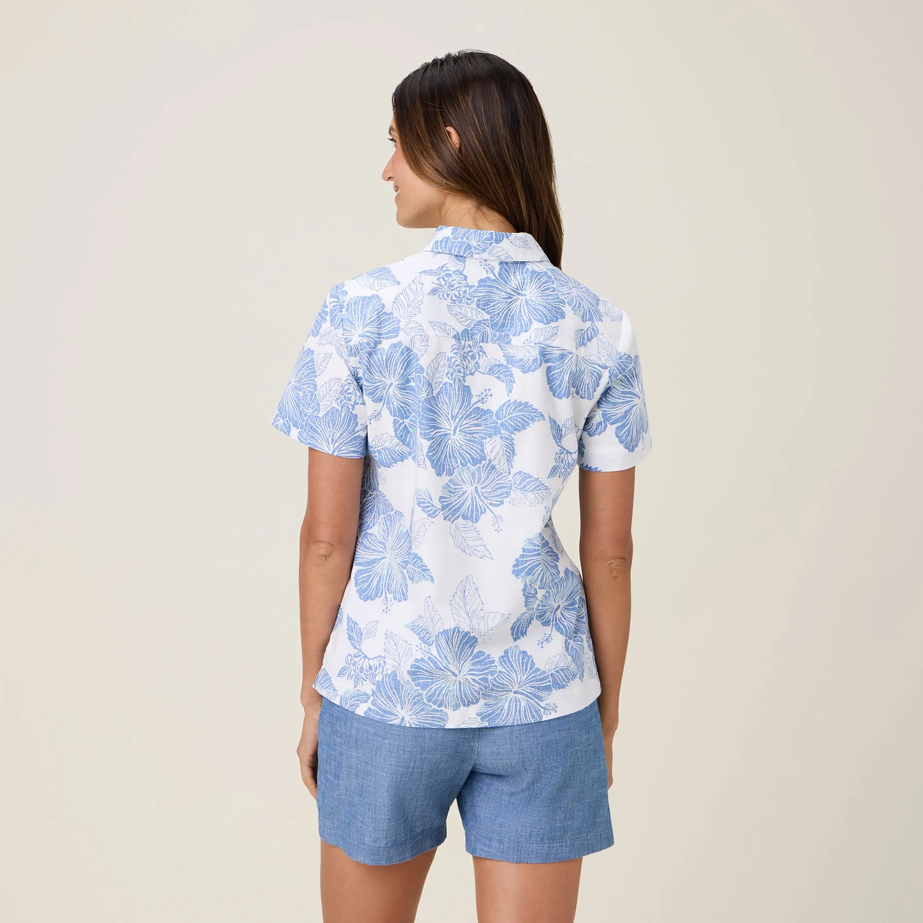 ALOHA BISCUS ABBY TOP sold by Reyn Spooner product image thumbnail 3
