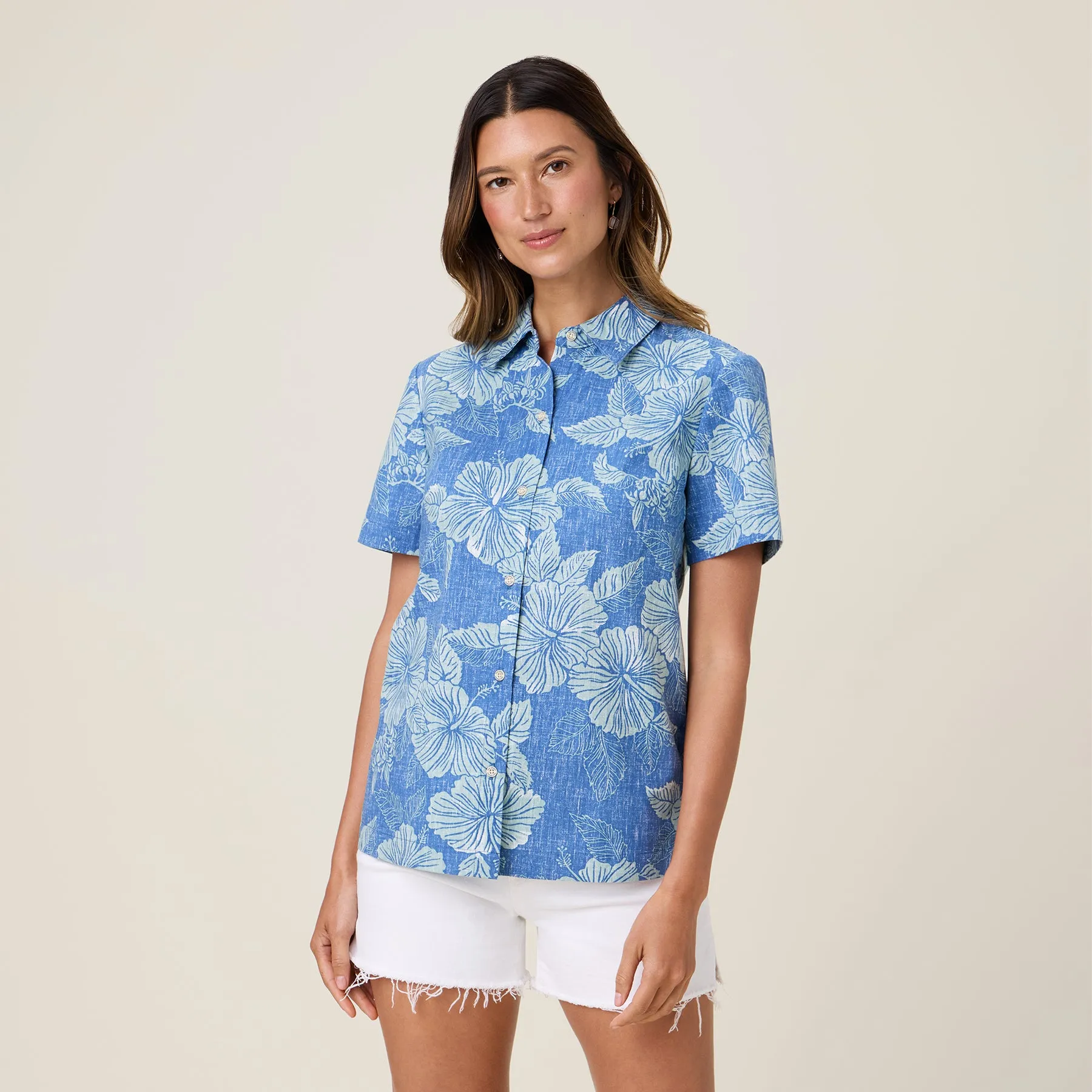 ALOHA BISCUS ABBY TOP sold by Reyn Spooner product image thumbnail 5
