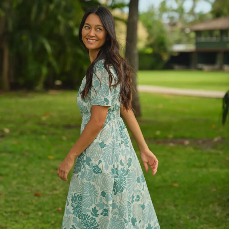 MUMS THE WORD HANNAH DRESS sold by Reyn Spooner