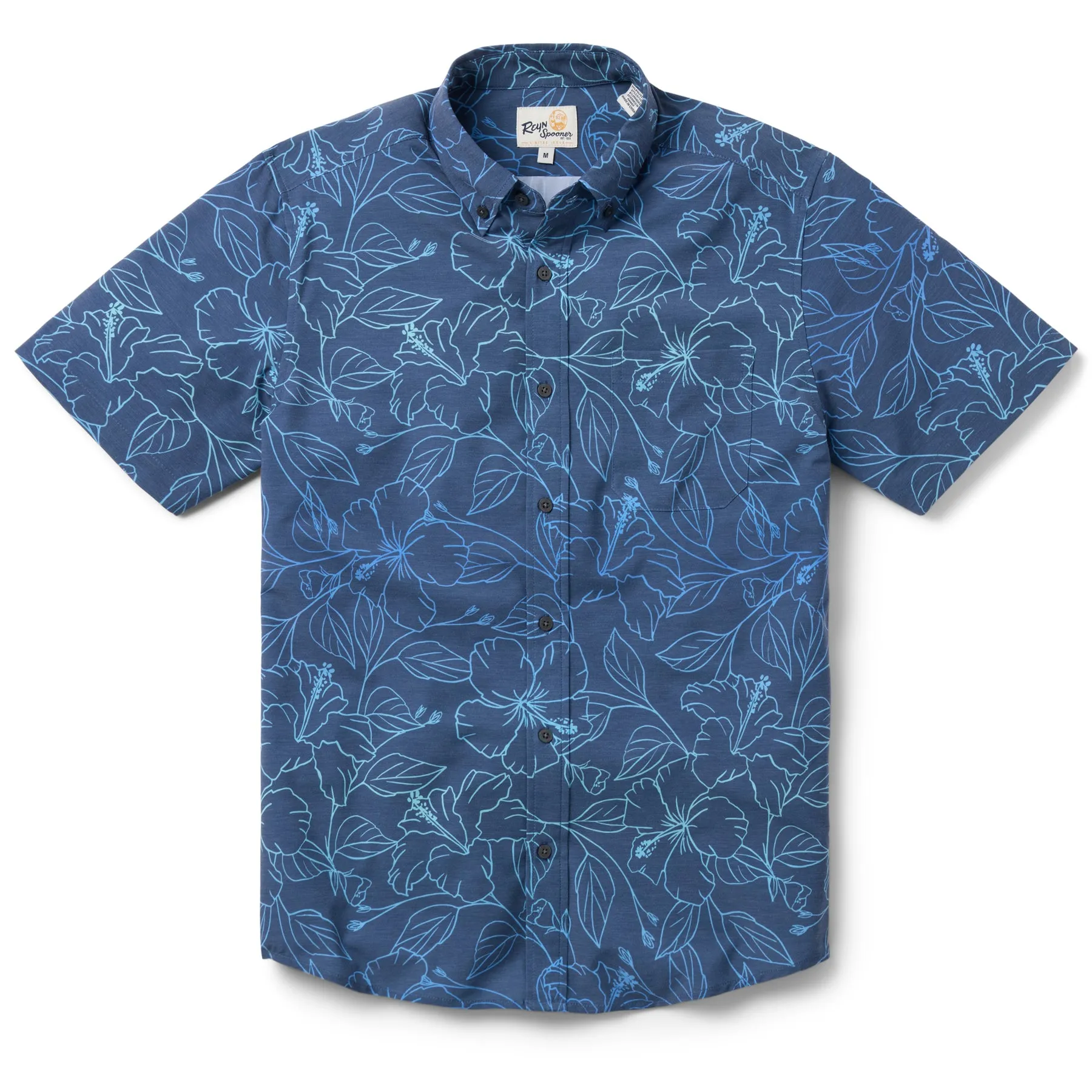 BIG BLOOMS PERFORMANCE ALOHA SHIRT sold by Reyn Spooner