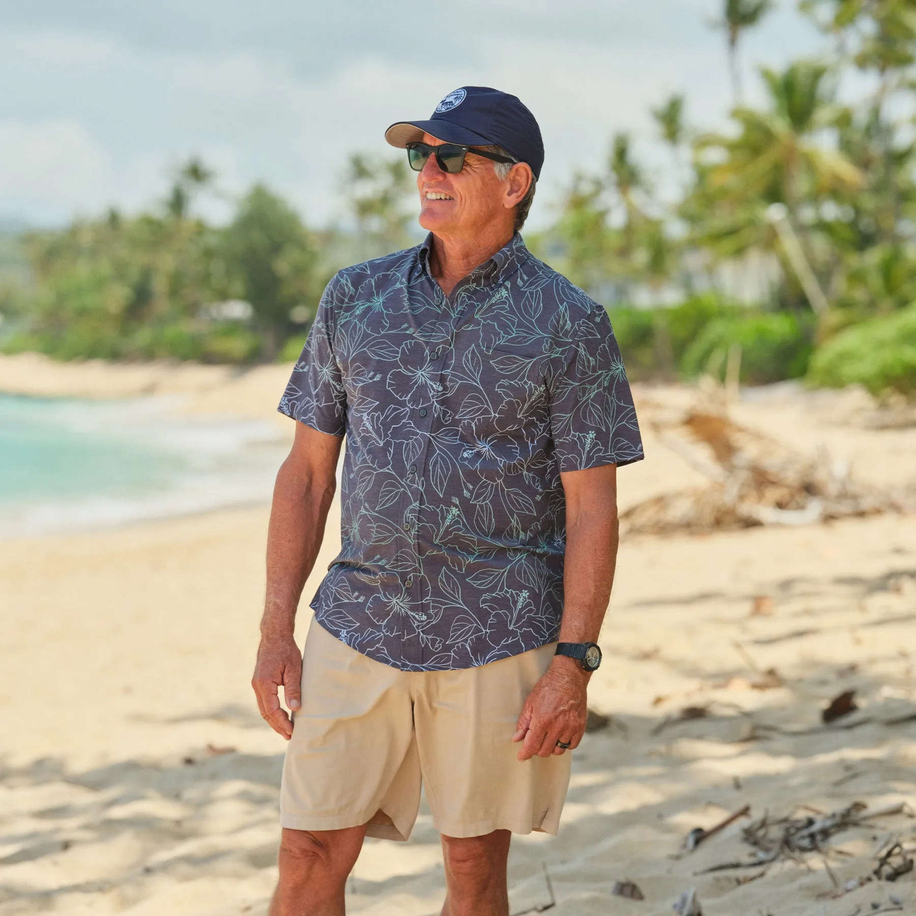 BIG BLOOMS PERFORMANCE ALOHA SHIRT sold by Reyn Spooner product image thumbnail 5