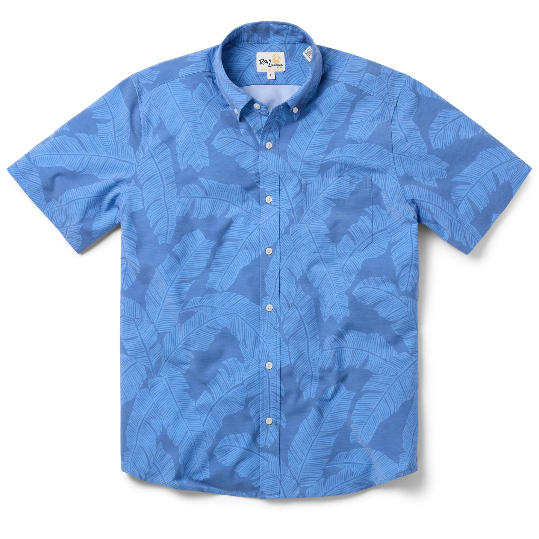 TROPICAL SHADE PERFORMANCE ALOHA SHIRT sold by Reyn Spooner