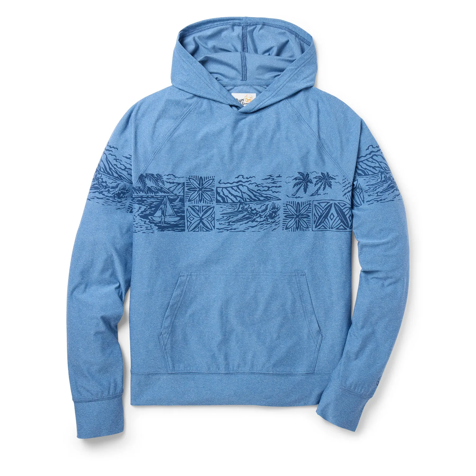 NALU TAPA PERFORMANCE HOODIE sold by Reyn Spooner product image thumbnail 4