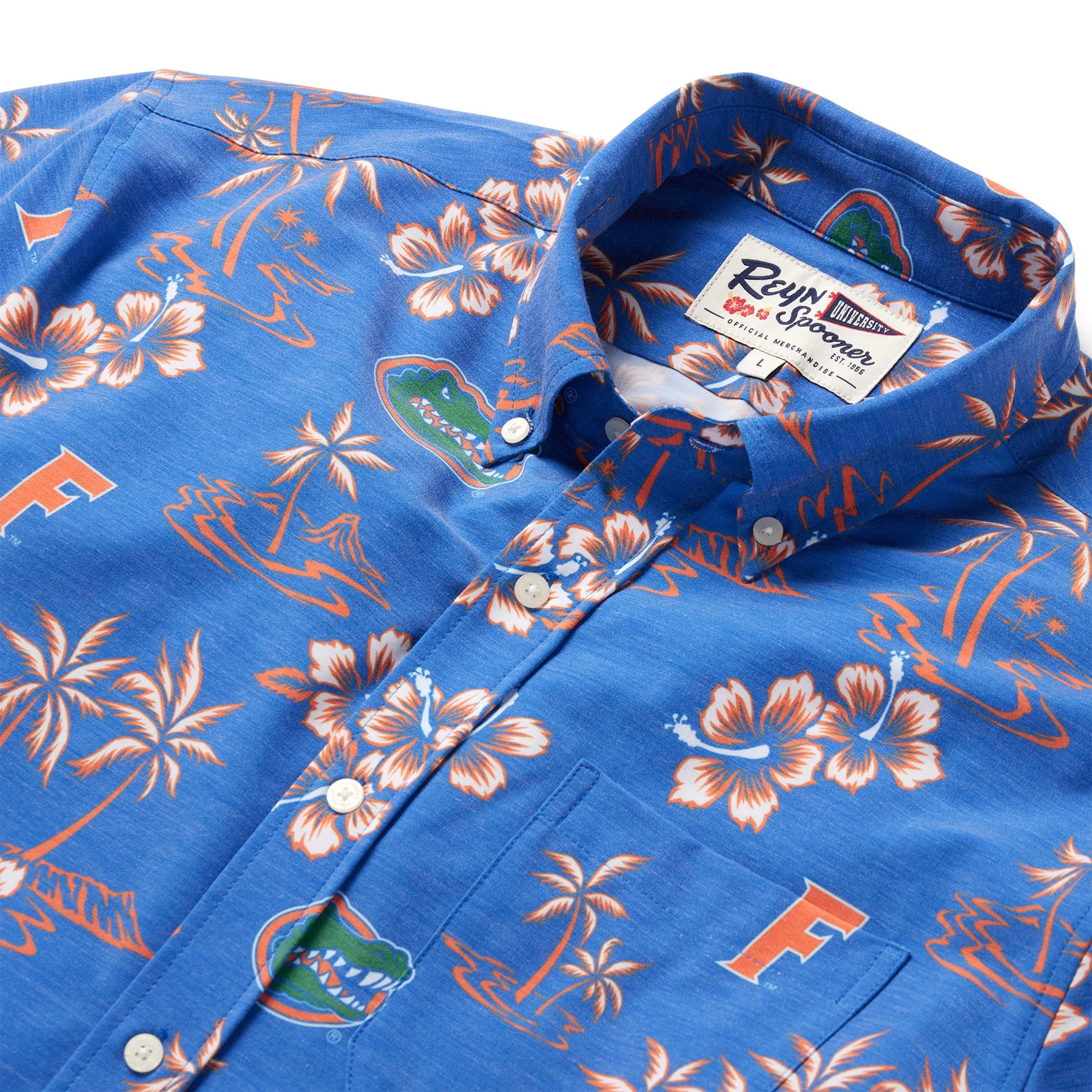 UNIVERSITY OF FLORIDA GAME DAY PERFORMANCE BUTTON FRONT sold by Reyn Spooner product image thumbnail 2