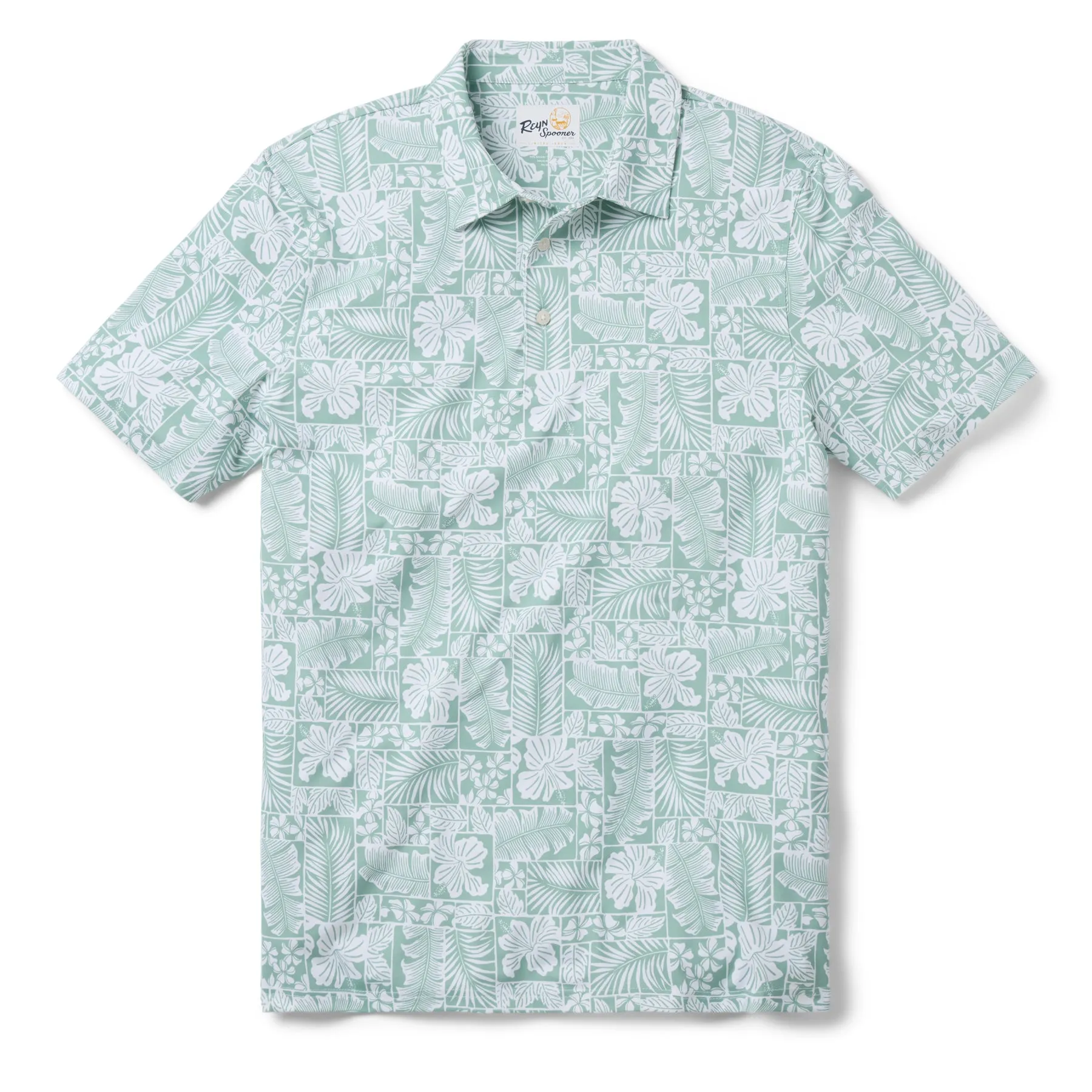 FLORAL FRAMES PERFORMANCE POLO sold by Reyn Spooner product image thumbnail 3