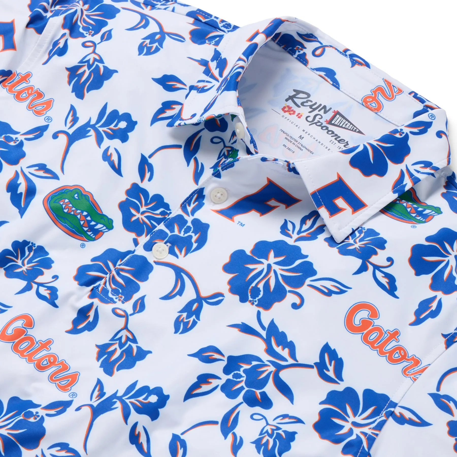 UNIVERSITY OF FLORIDA PUA PERFORMANCE POLO sold by Reyn Spooner product image thumbnail 2