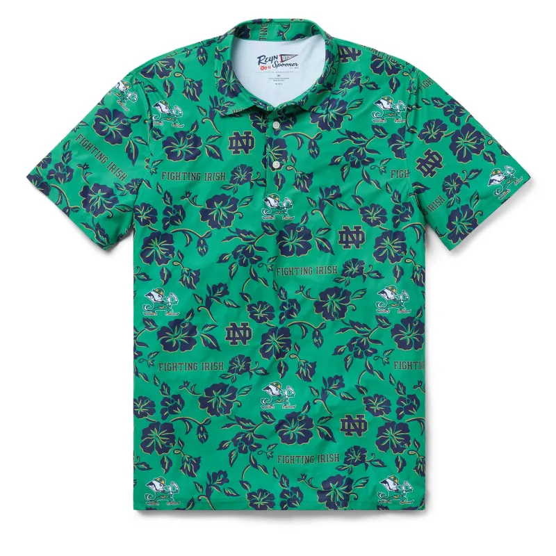 UNIVERSITY OF NOTRE DAME PUA PERFORMANCE POLO sold by Reyn Spooner