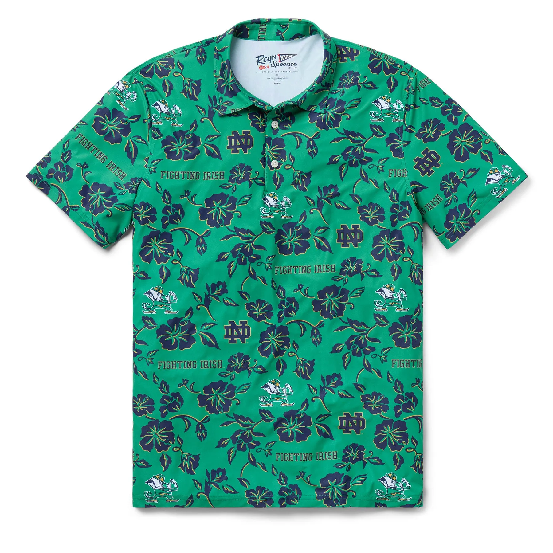 UNIVERSITY OF NOTRE DAME PUA PERFORMANCE POLO sold by Reyn Spooner