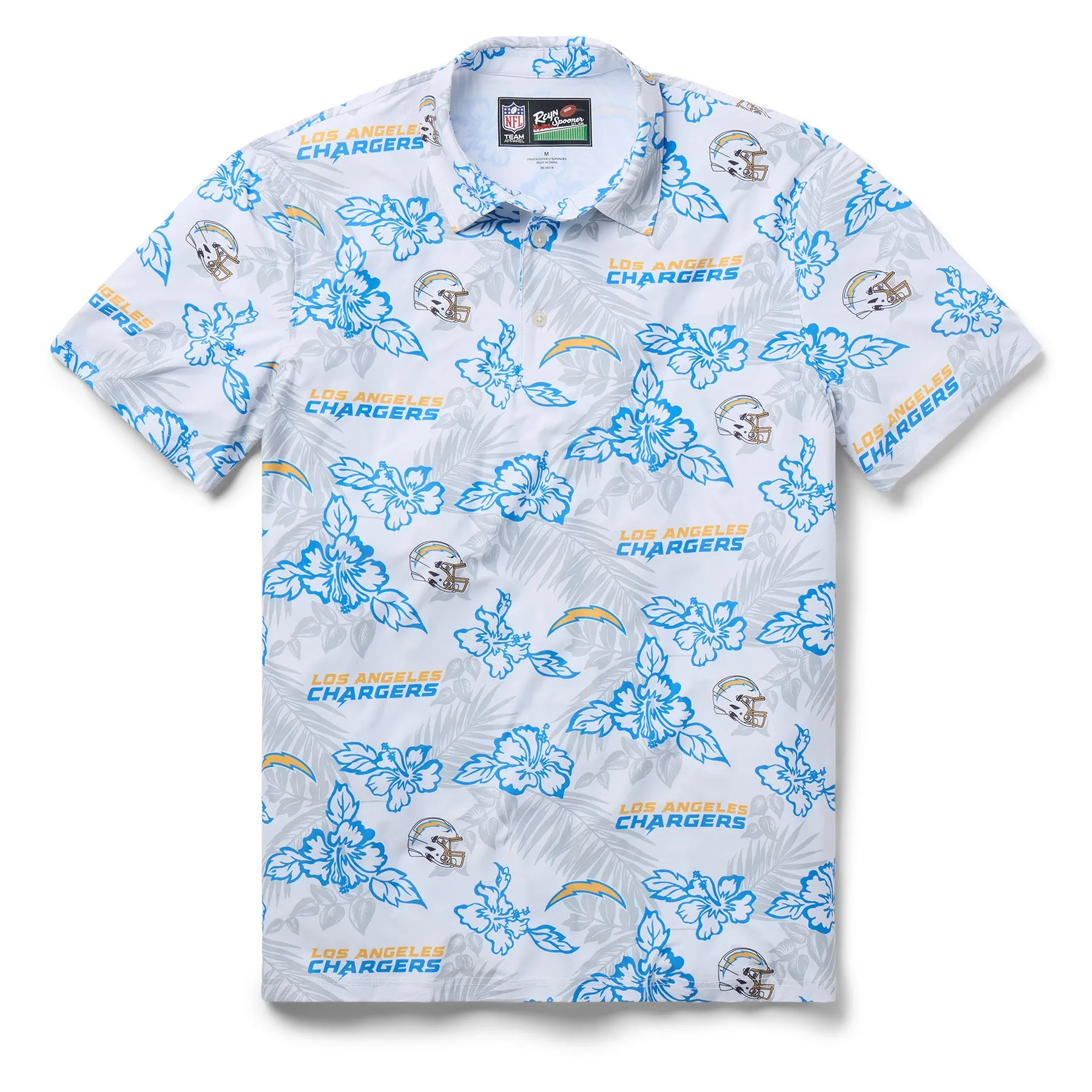 LOS ANGELES CHARGERS GAME DAY PERFORMANCE POLO sold by Reyn Spooner