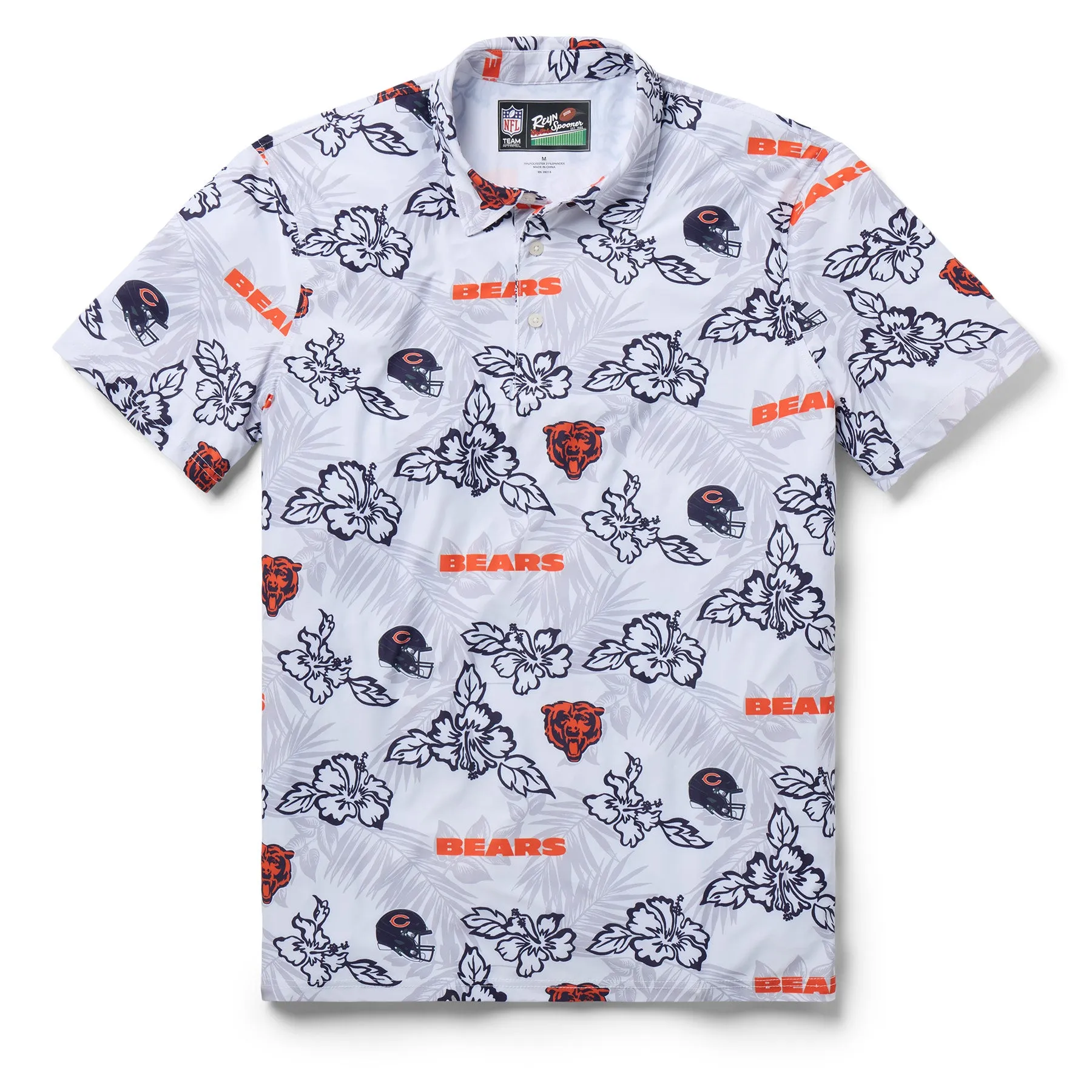 CHICAGO BEARS GAME DAY PERFORMANCE POLO sold by Reyn Spooner