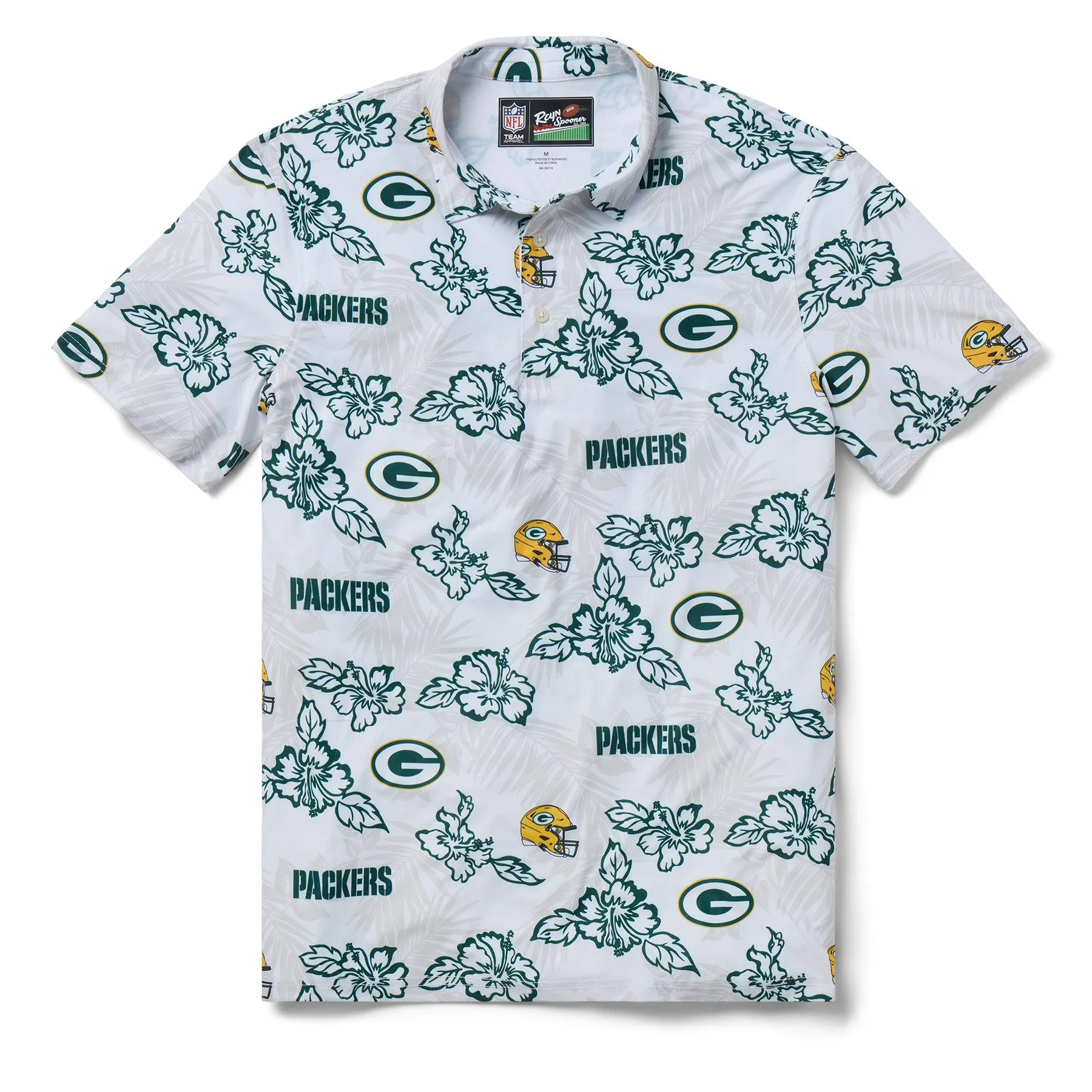 GREEN BAY PACKERS GAME DAY PERFORMANCE POLO sold by Reyn Spooner