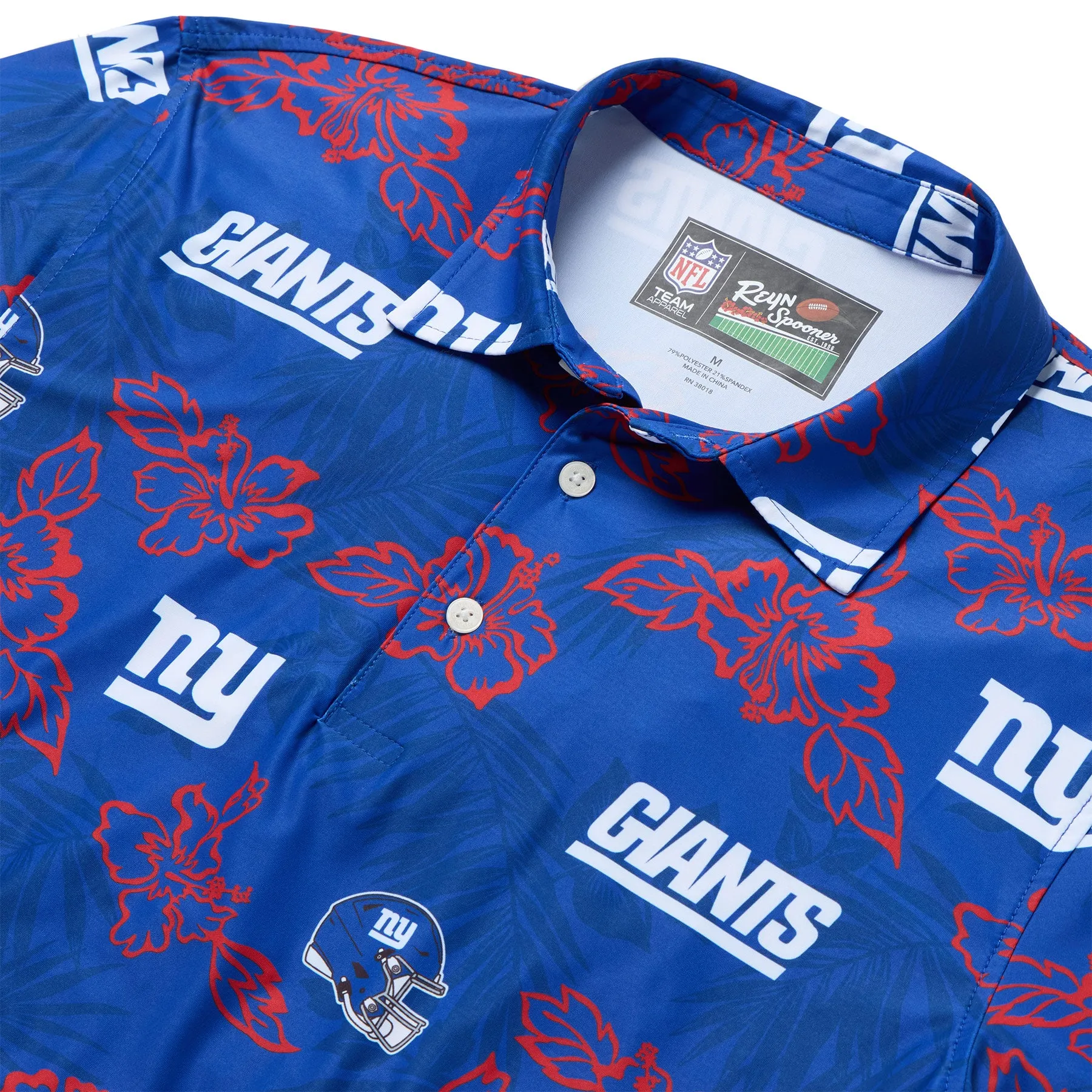 NEW YORK GIANTS GAME DAY PERFORMANCE POLO sold by Reyn Spooner product image thumbnail 2