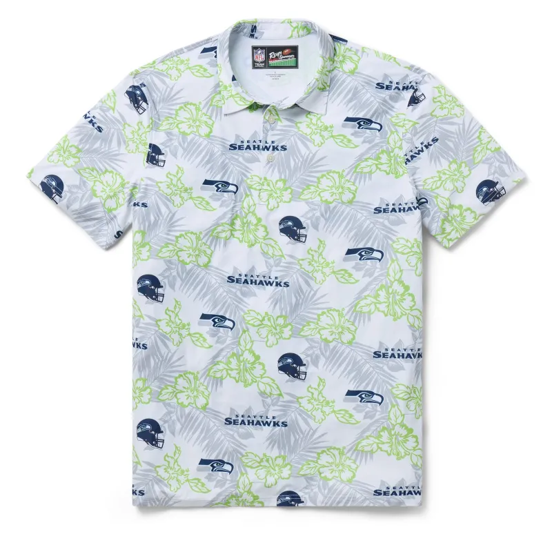 SEATTLE SEAHAWKS GAME DAY PERFORMANCE POLO sold by Reyn Spooner