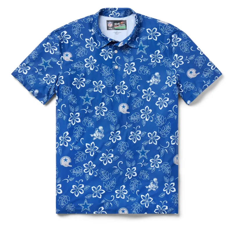 DALLAS COWBOYS THROWBACK PERFORMANCE POLO sold by Reyn Spooner