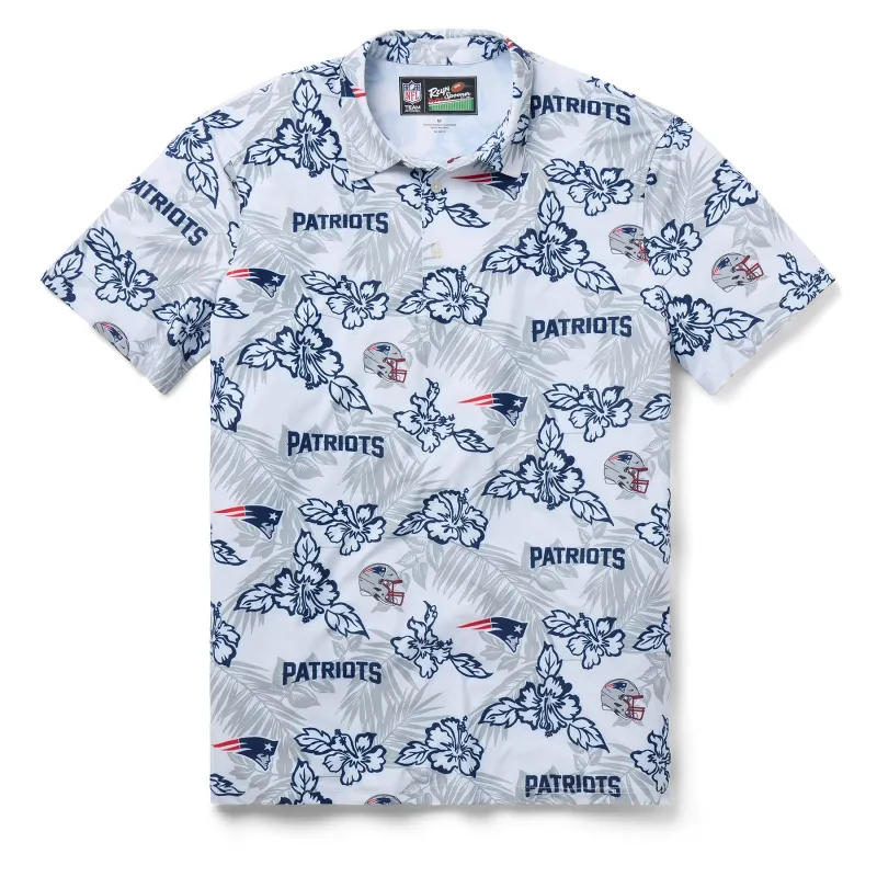 NEW ENGLAND PATRIOTS GAME DAY PERFORMANCE POLO sold by Reyn Spooner