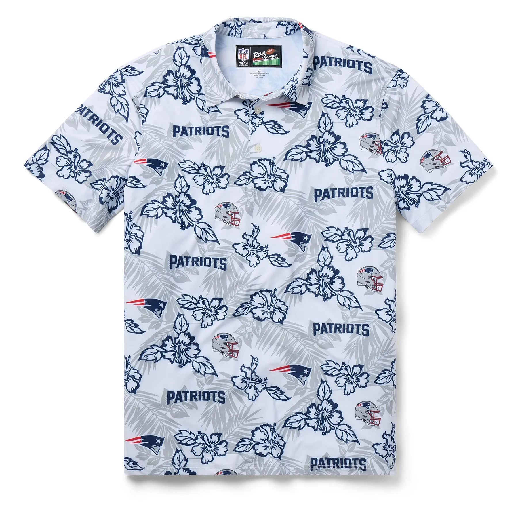 NEW ENGLAND PATRIOTS GAME DAY PERFORMANCE POLO sold by Reyn Spooner
