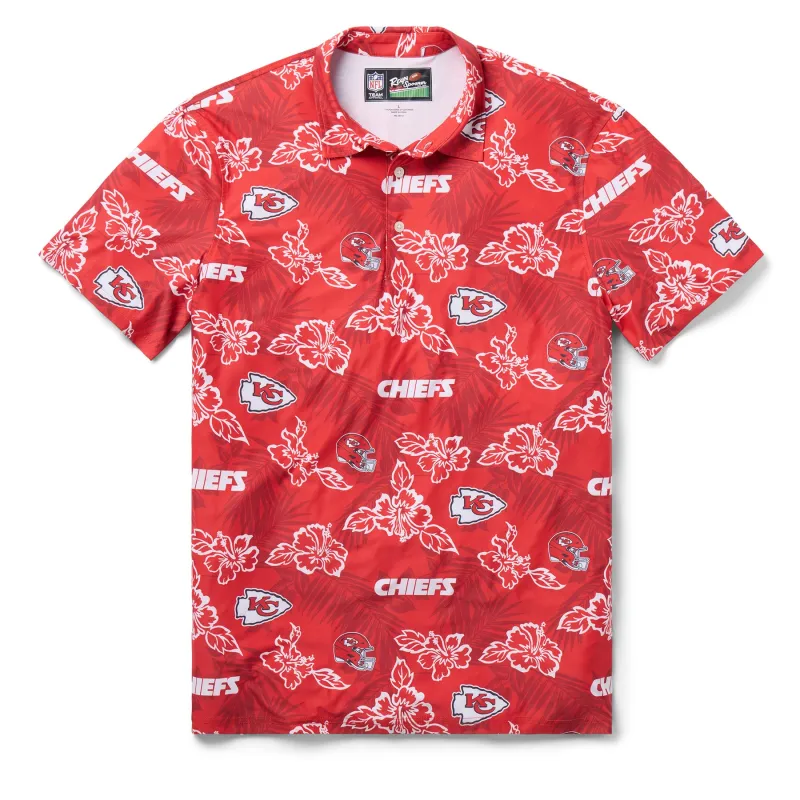 KANSAS CITY CHIEFS GAME DAY PERFORMANCE POLO sold by Reyn Spooner
