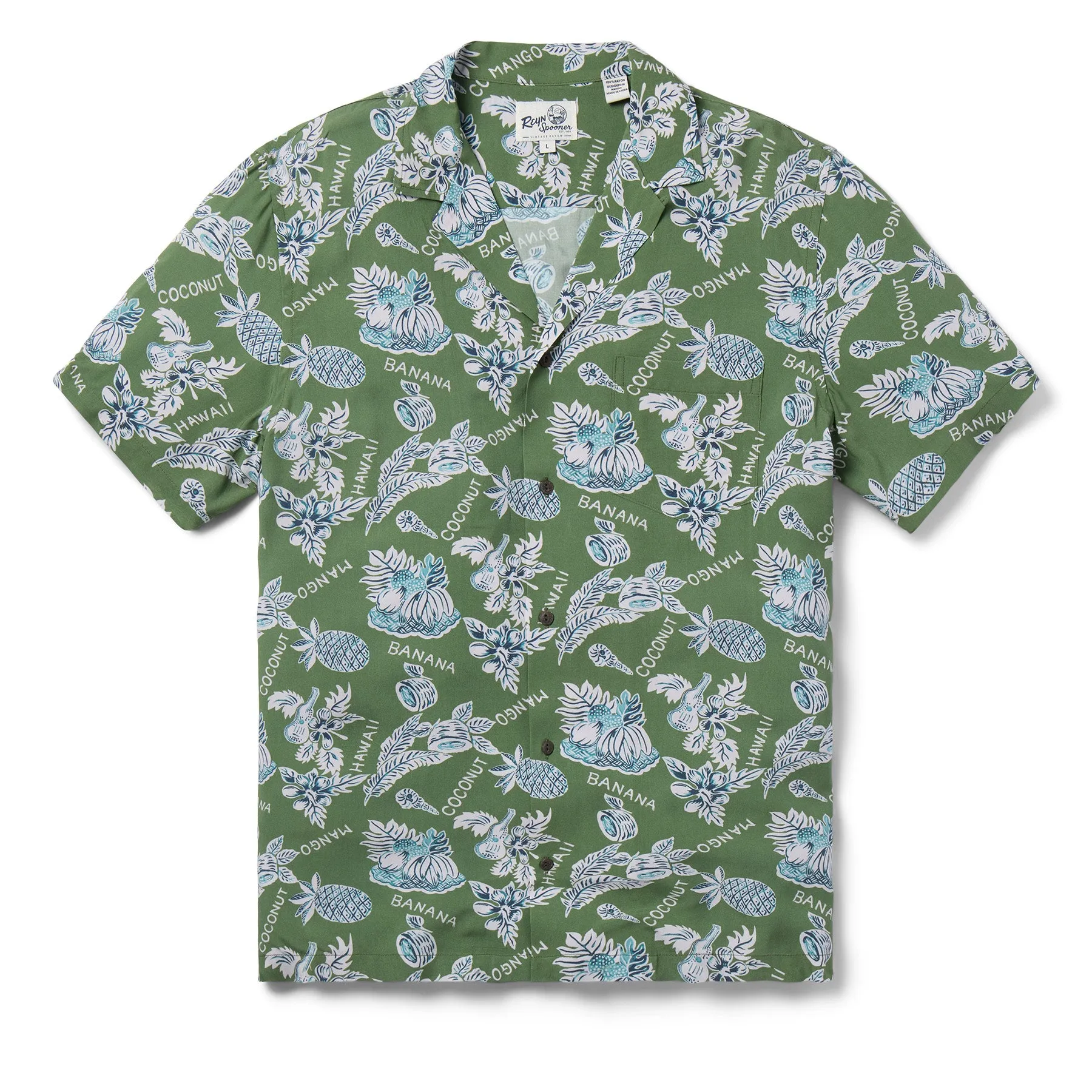 FRUITS OF THE ISLAND CAMP SHIRT sold by Reyn Spooner product image thumbnail 4