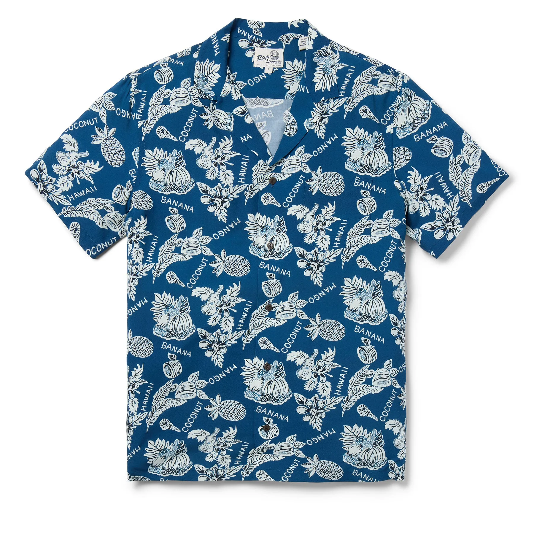 FRUITS OF THE ISLAND CAMP SHIRT sold by Reyn Spooner