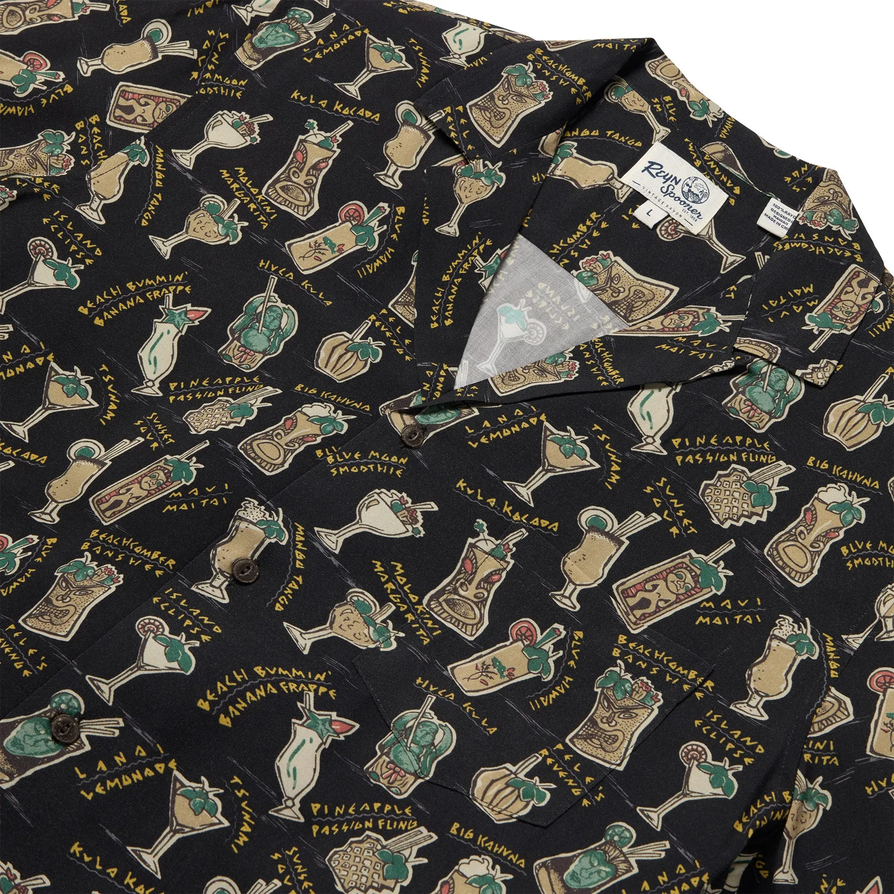 MAUI MAI TAI CAMP SHIRT sold by Reyn Spooner product image thumbnail 3