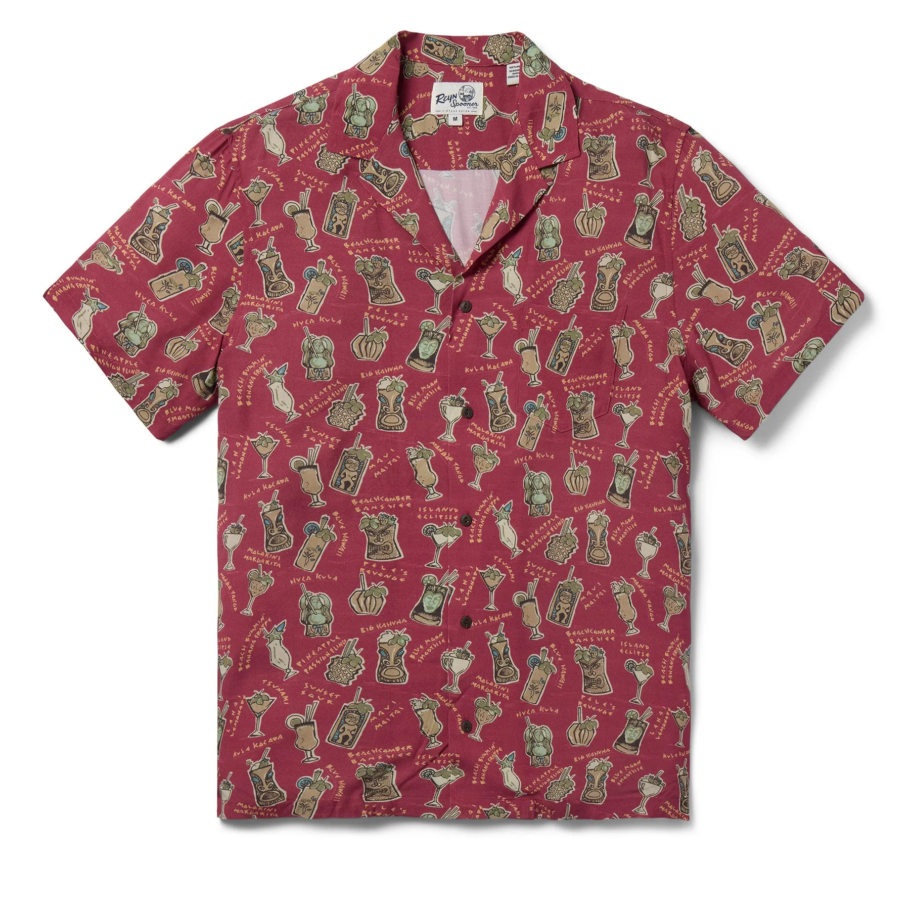 MAUI MAI TAI CAMP SHIRT sold by Reyn Spooner product image thumbnail 4