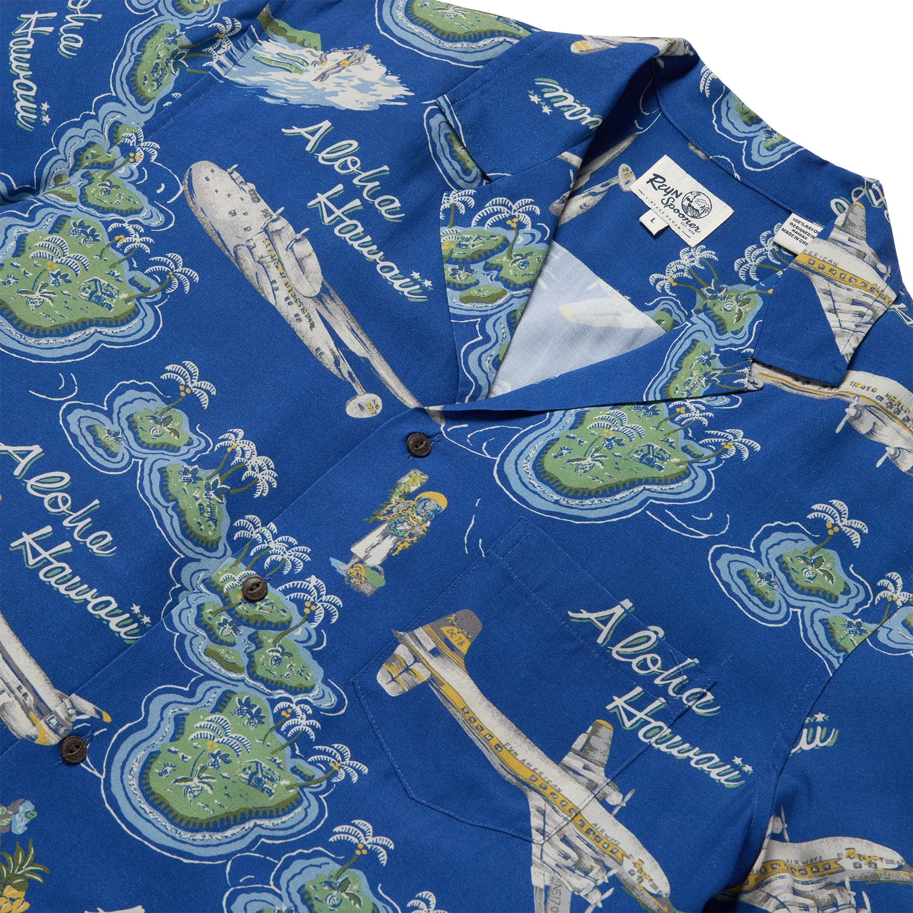 BIRDS IN PARADISE CAMP SHIRT sold by Reyn Spooner product image thumbnail 3