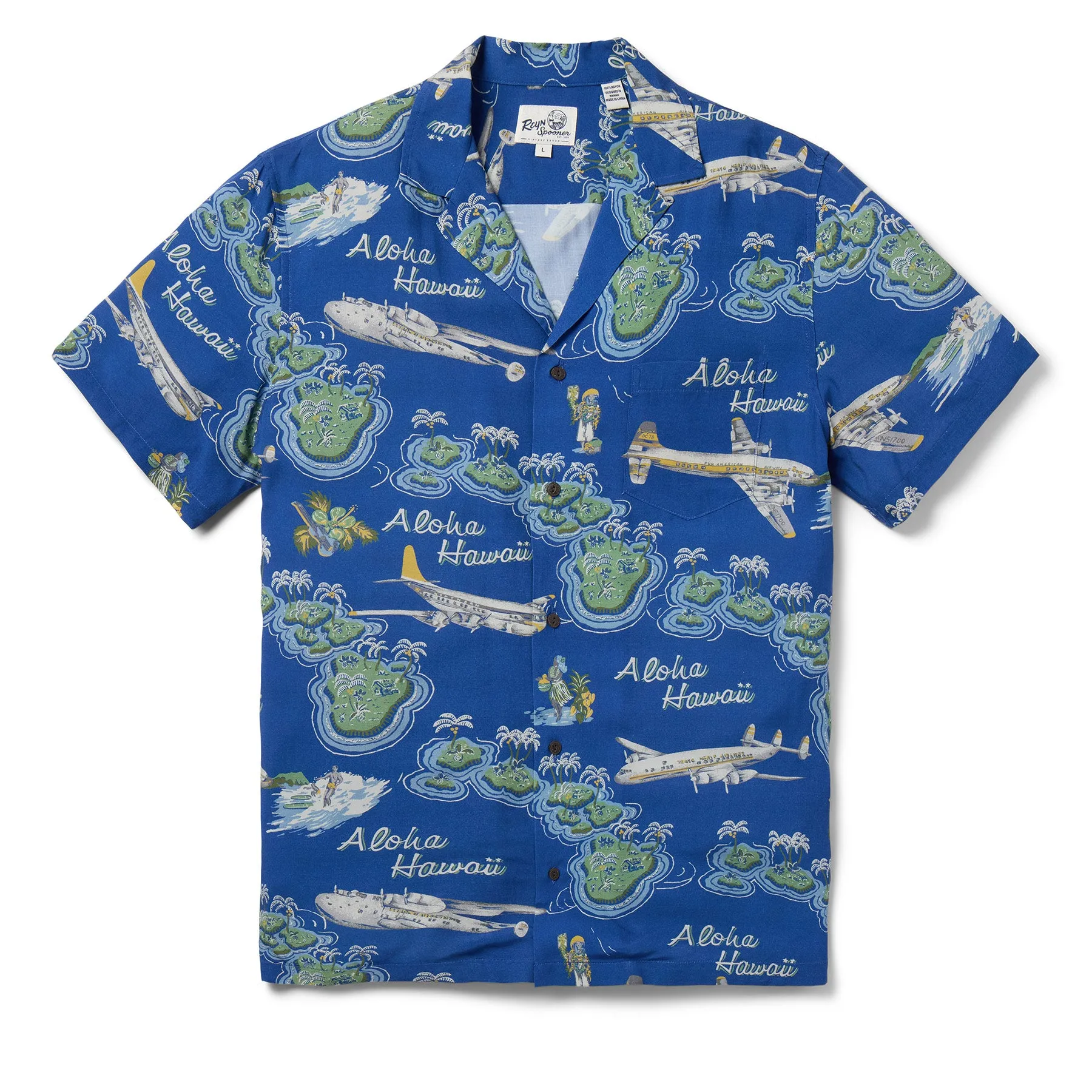 BIRDS IN PARADISE CAMP SHIRT sold by Reyn Spooner