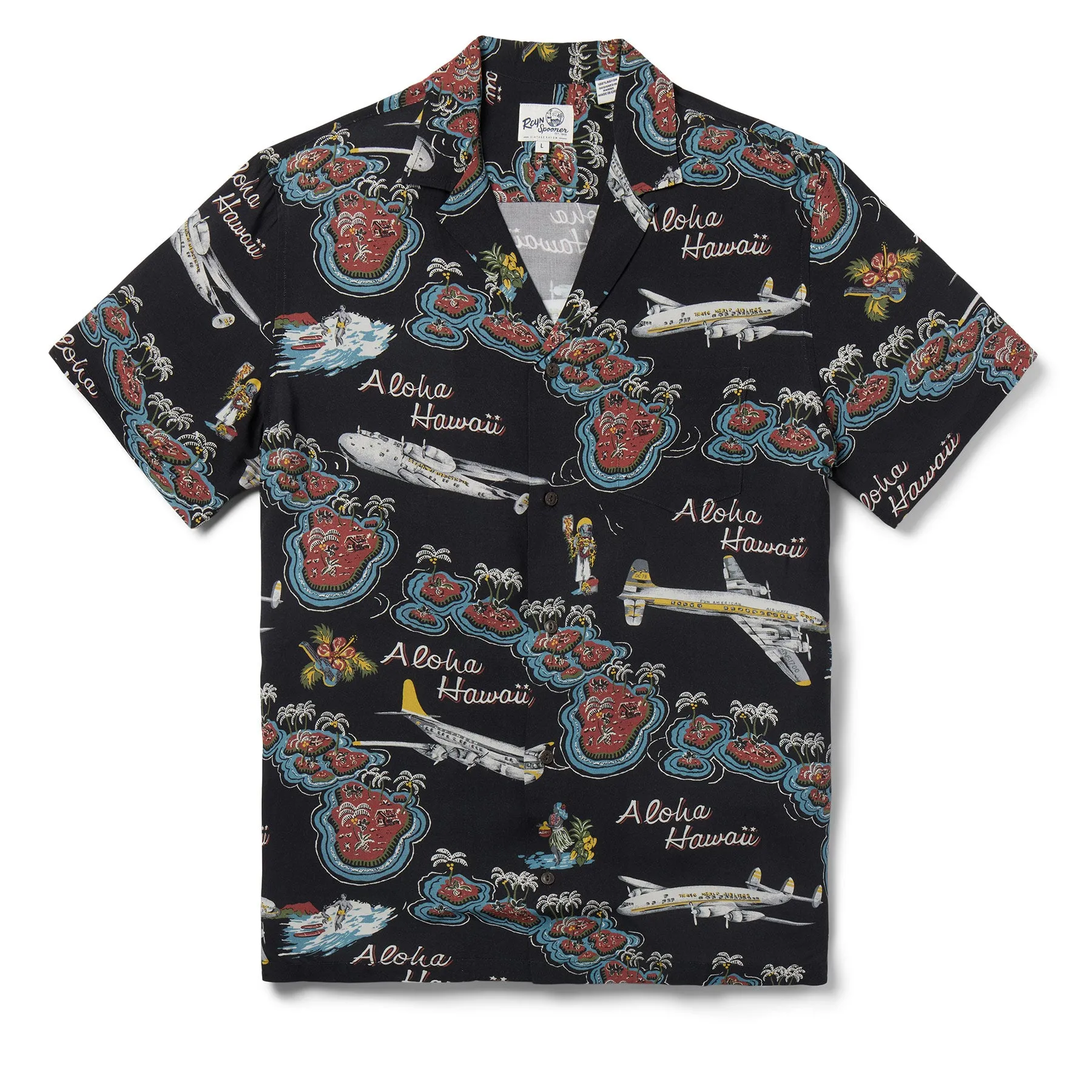 BIRDS IN PARADISE CAMP SHIRT sold by Reyn Spooner product image thumbnail 4