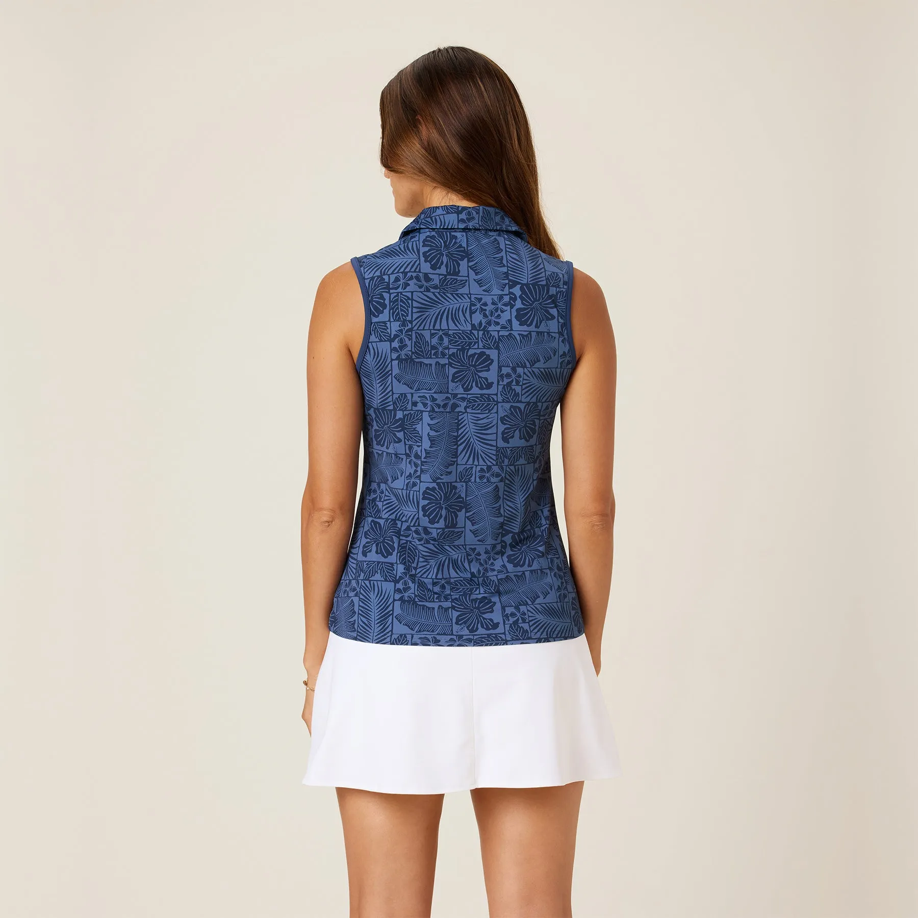 FLORAL FRAMES IVY PERFORMANCE TOP sold by Reyn Spooner product image thumbnail 3