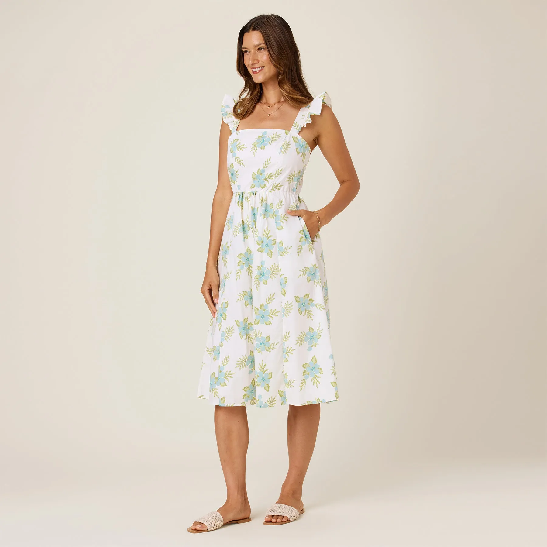 SOFT BISCUS ALBA DRESS sold by Reyn Spooner product image thumbnail 2