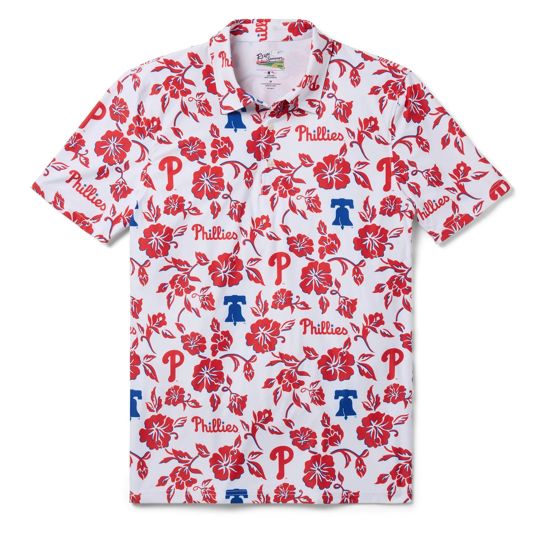 MLB® PHILADELPHIA PHILLIES GAME DAY PERFORMANCE POLO sold by Reyn Spooner