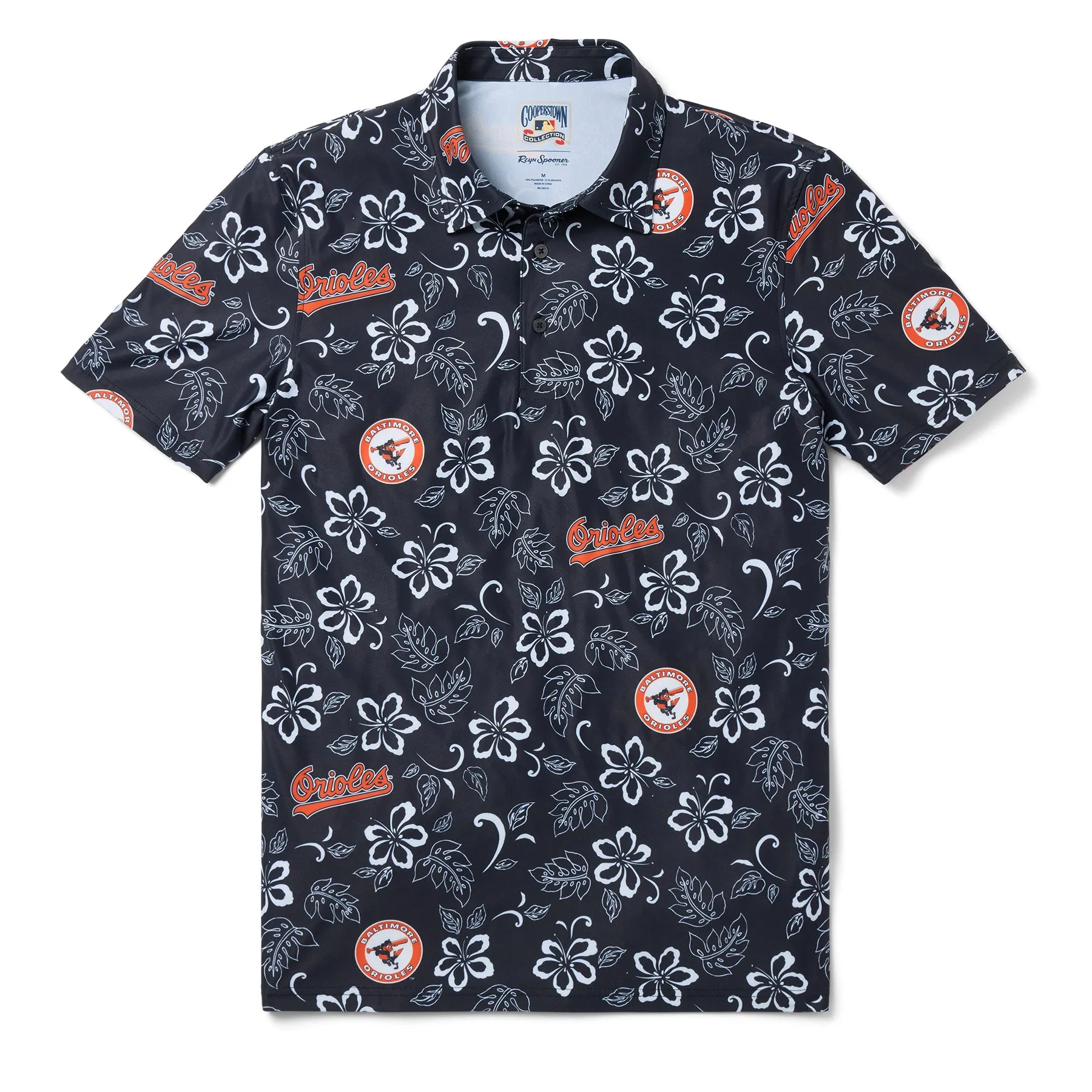 MLB® BALTIMORE ORIOLES COOPERSTOWN PERFORMANCE POLO sold by Reyn Spooner