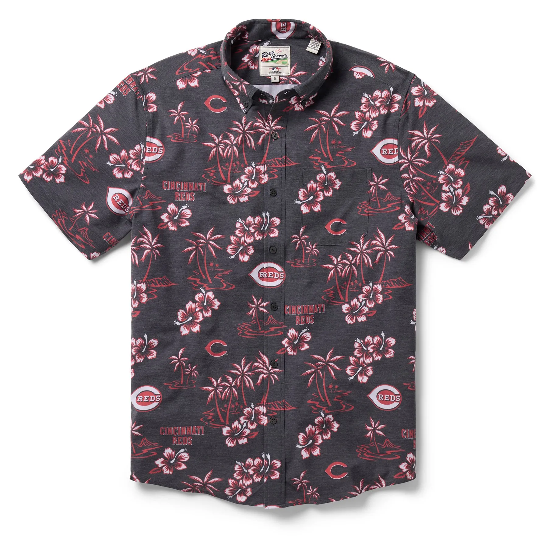 MLB® CINCINNATI REDS GAME DAY PERFORMANCE BUTTON FRONT sold by Reyn Spooner