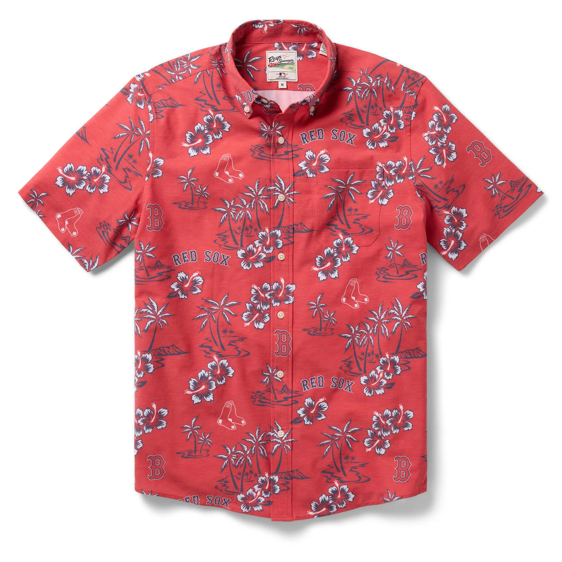 MLB® BOSTON RED SOX GAME DAY PERFORMANCE ALOHA SHIRT sold by Reyn Spooner