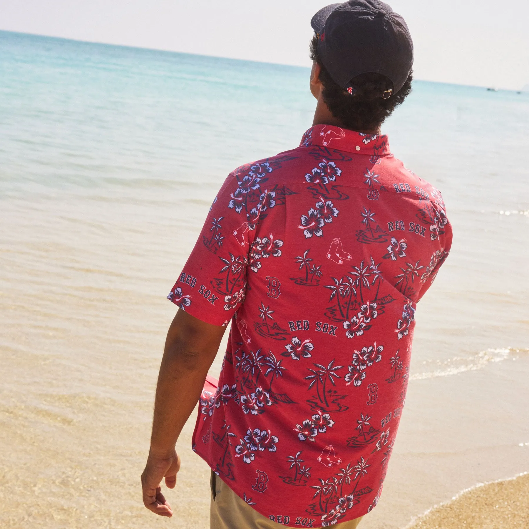 MLB® BOSTON RED SOX GAME DAY PERFORMANCE ALOHA SHIRT sold by Reyn Spooner product image thumbnail 4