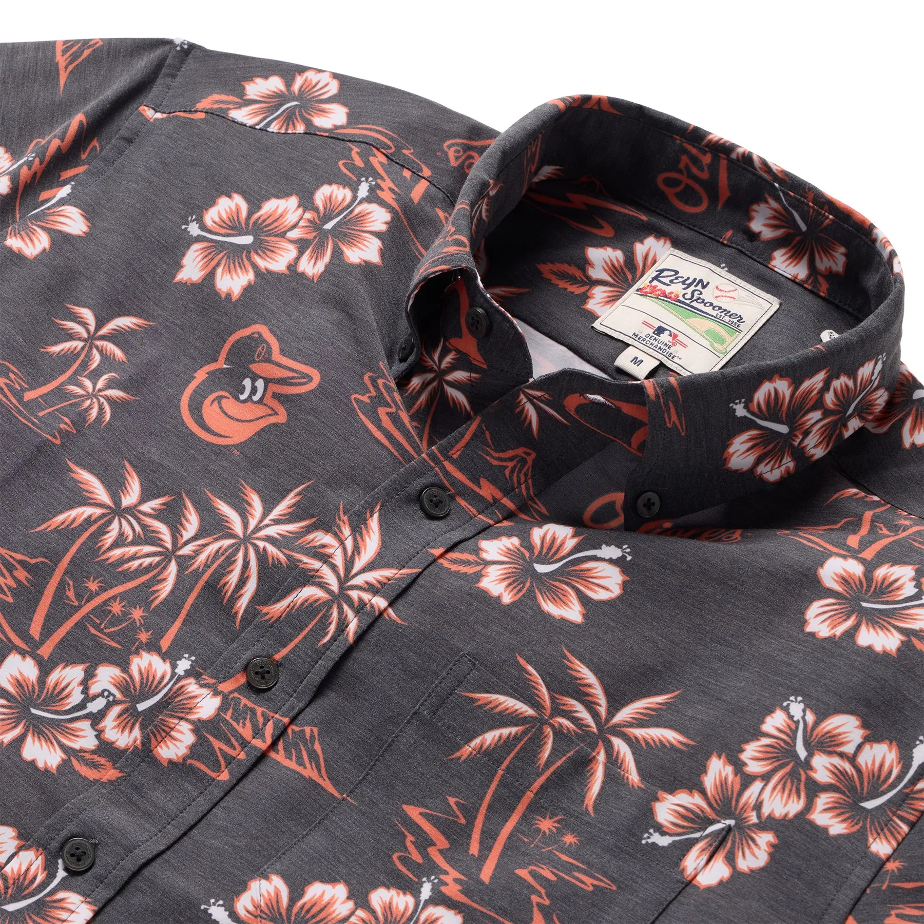 MLB® BALTIMORE ORIOLES GAME DAY PERFORMANCE BUTTON FRONT sold by Reyn Spooner product image thumbnail 2