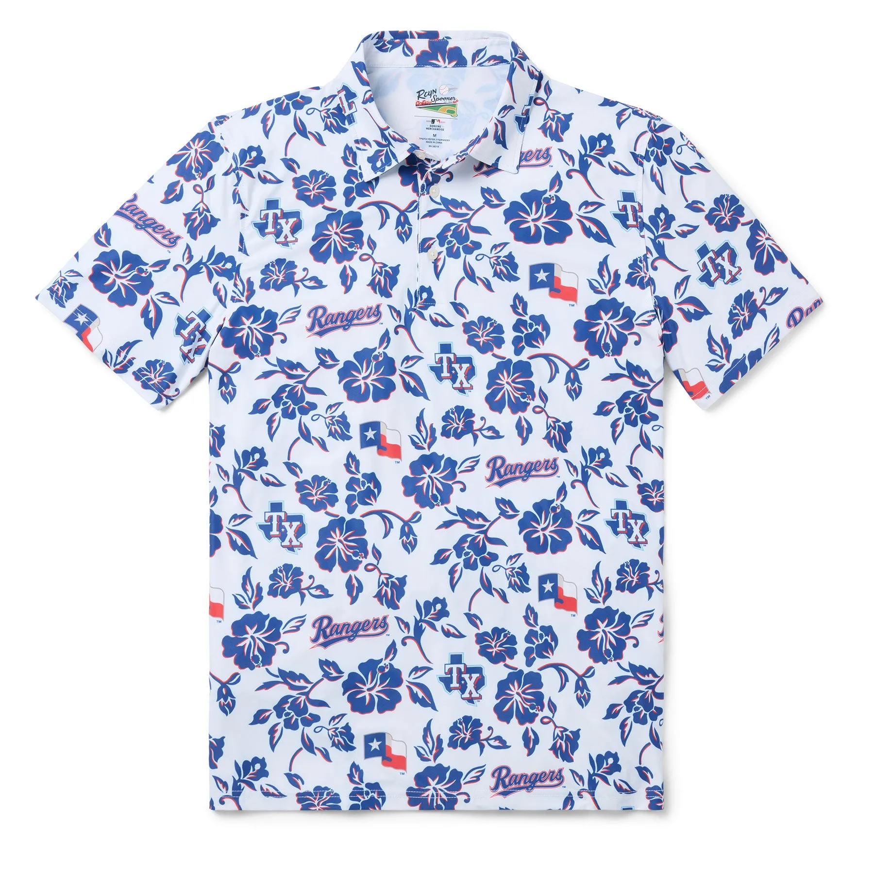 MLB® TEXAS RANGERS GAME DAY PERFORMANCE POLO sold by Reyn Spooner
