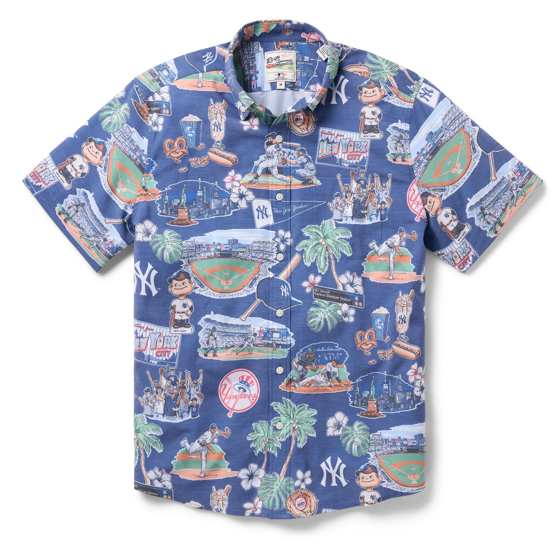 MLB® NEW YORK YANKEES SCENIC PERFORMANCE BUTTON FRONT sold by Reyn Spooner