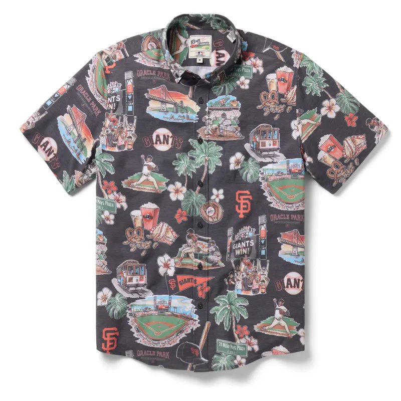 MLB® SAN FRANCISCO GIANTS SCENIC PERFORMANCE BUTTON FRONT sold by Reyn Spooner