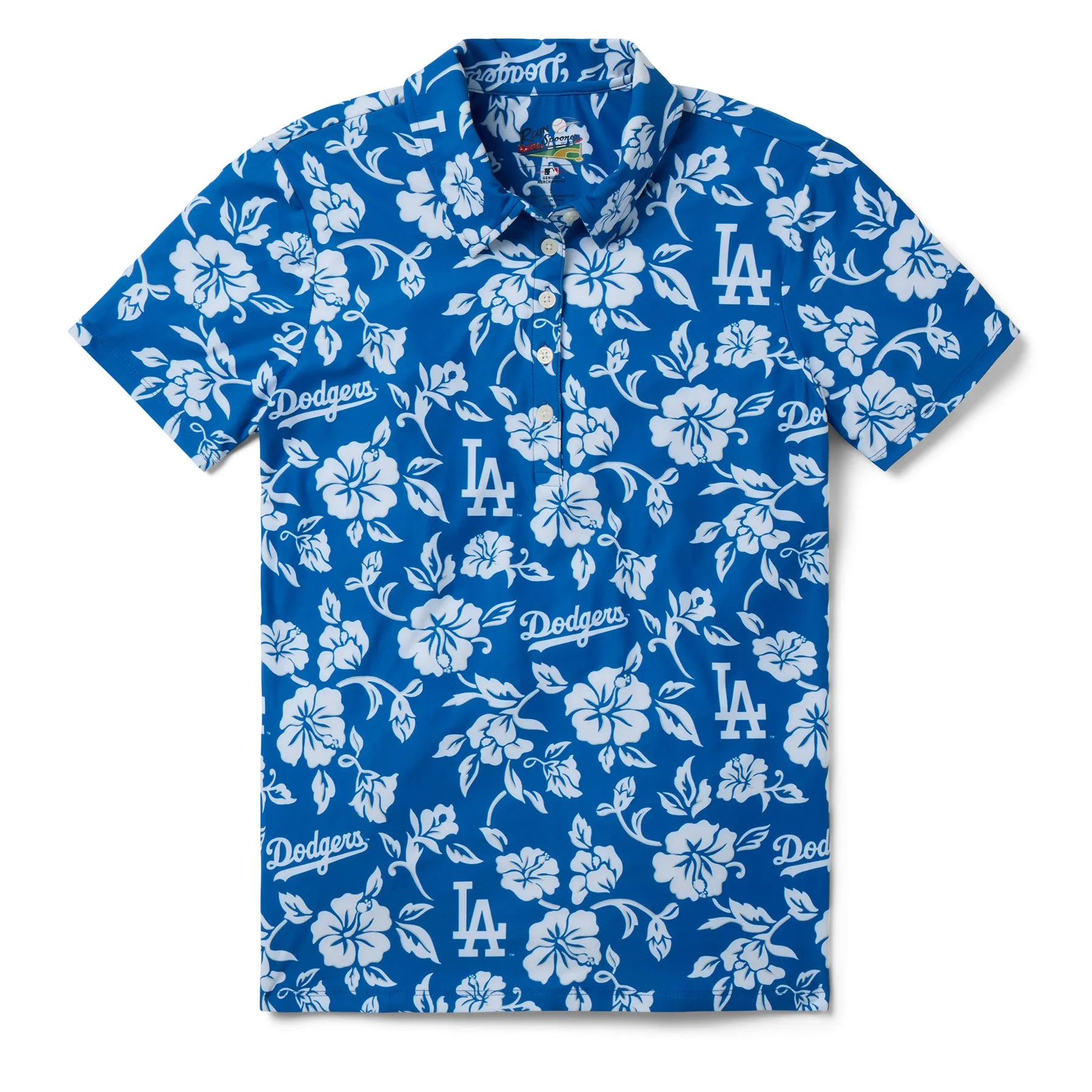 MLB® WOMEN'S LOS ANGELES DODGERS GAME DAY PERFORMANCE POLO sold by Reyn Spooner product image thumbnail 4