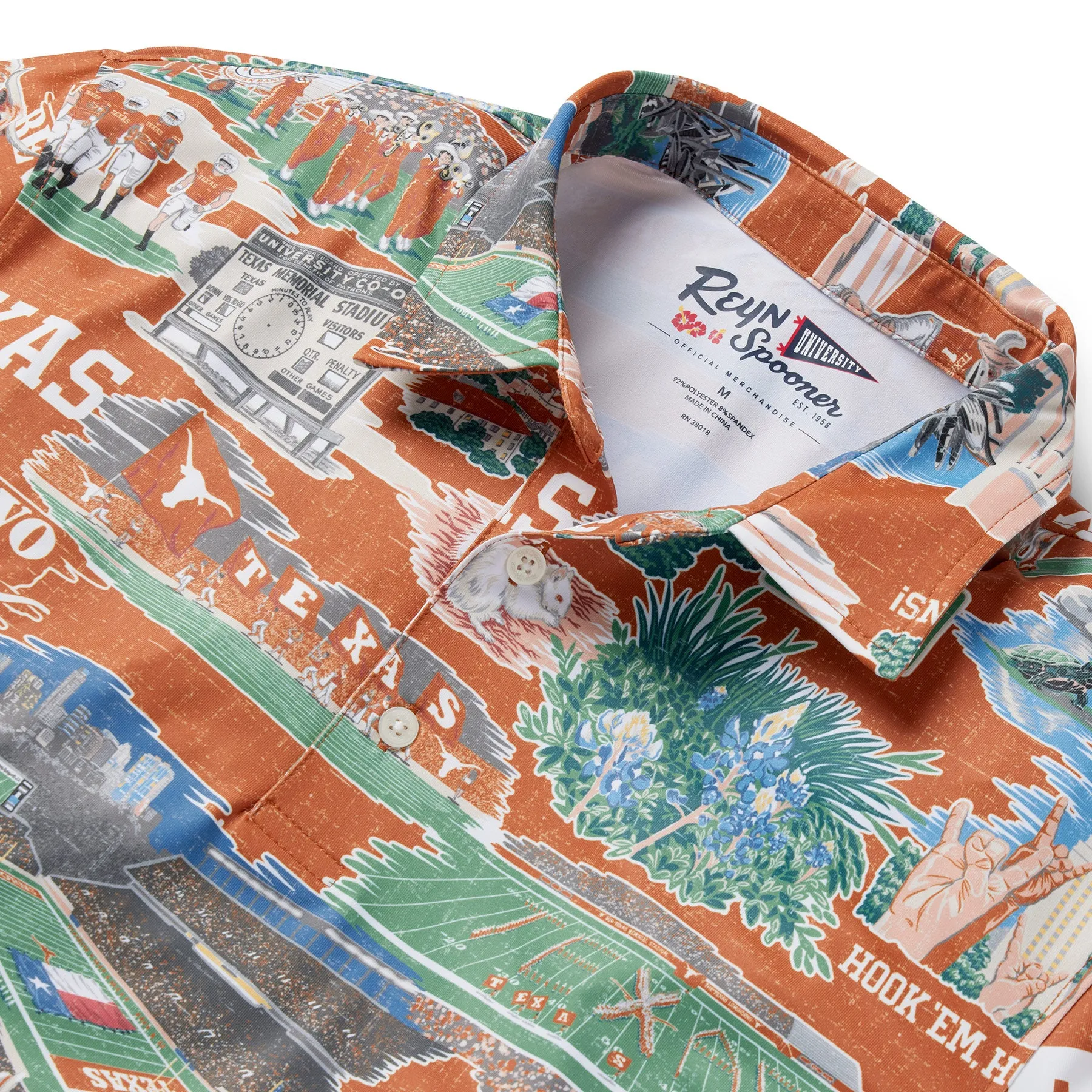 UNIVERSITY OF TEXAS SCENIC PERFORMANCE POLO sold by Reyn Spooner product image thumbnail 2