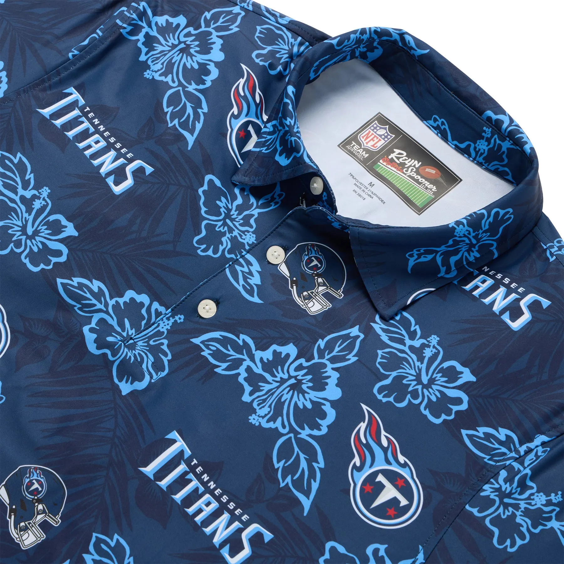TENNESSEE TITANS PUA PERFORMANCE POLO sold by Reyn Spooner product image thumbnail 2