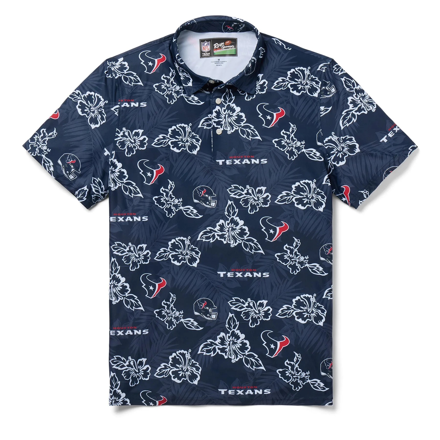 HOUSTON TEXANS PUA PERFORMANCE POLO sold by Reyn Spooner