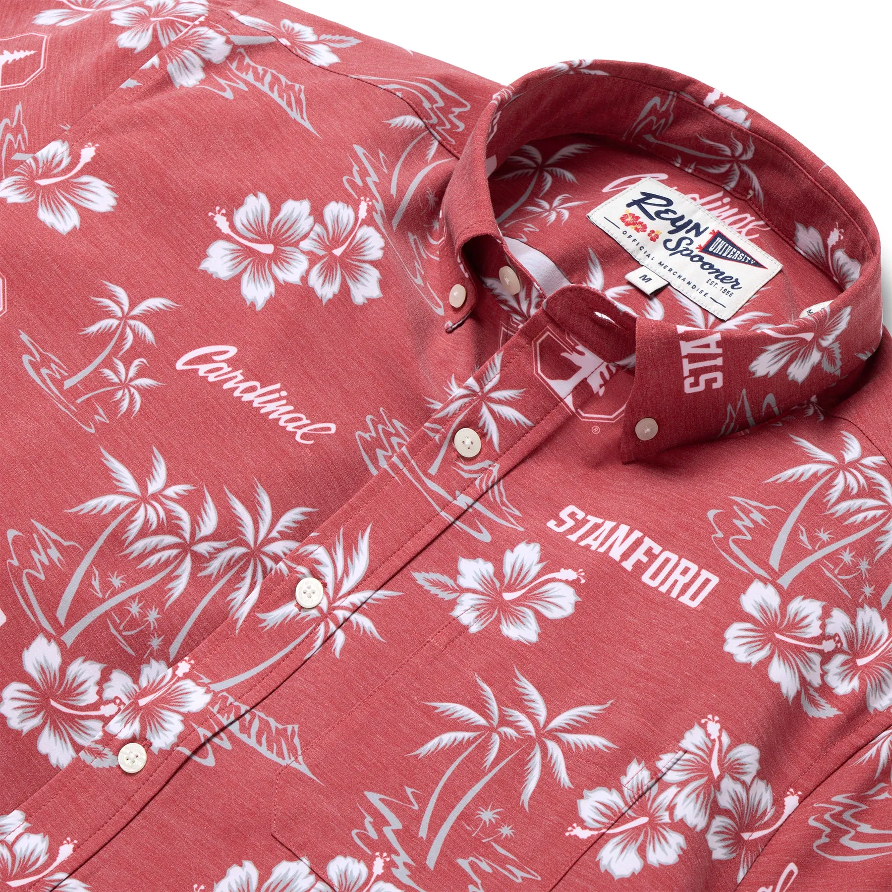 STANFORD UNIVERSITY GAME DAY PERFORMANCE BUTTON FRONT sold by Reyn Spooner product image thumbnail 2