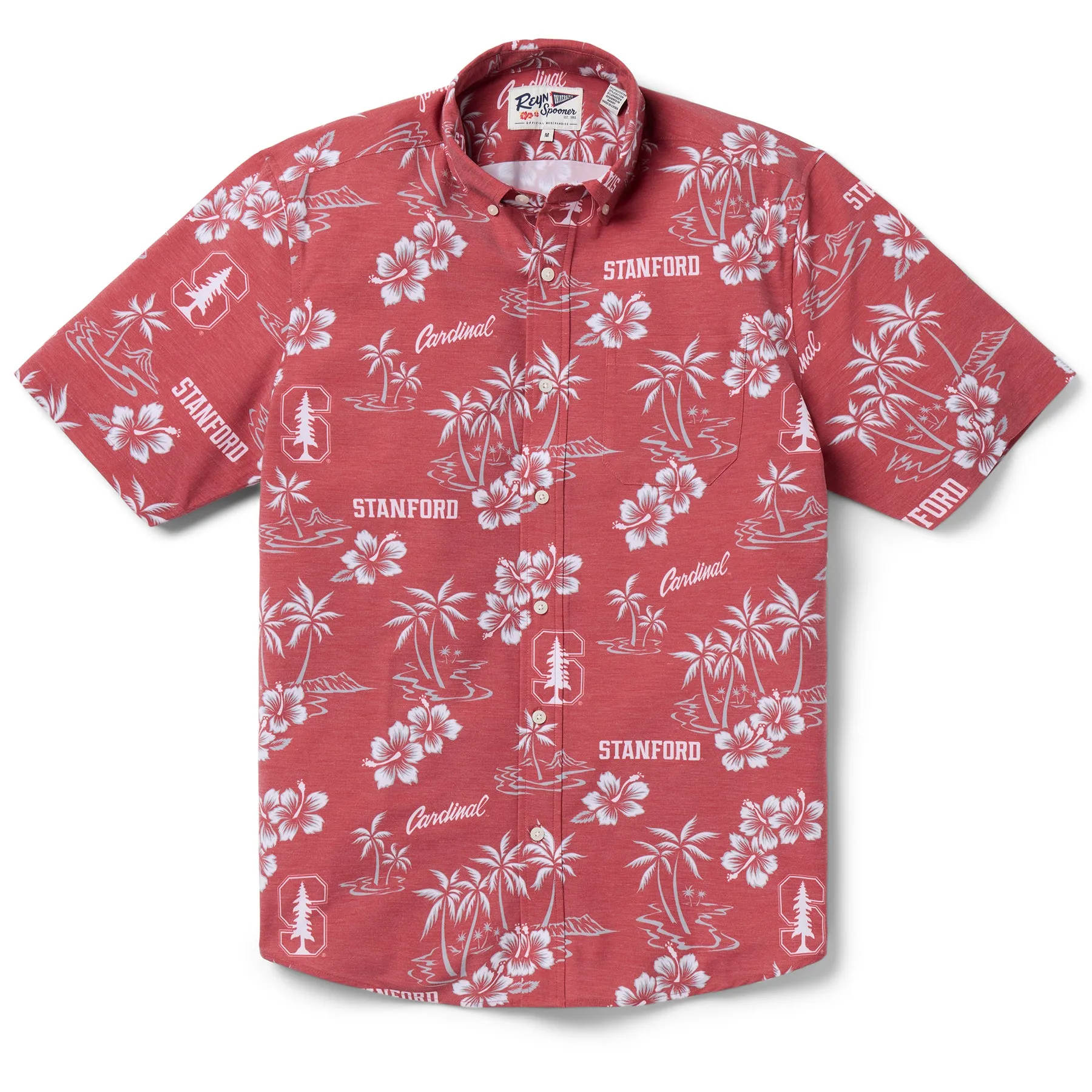 STANFORD UNIVERSITY GAME DAY PERFORMANCE BUTTON FRONT sold by Reyn Spooner