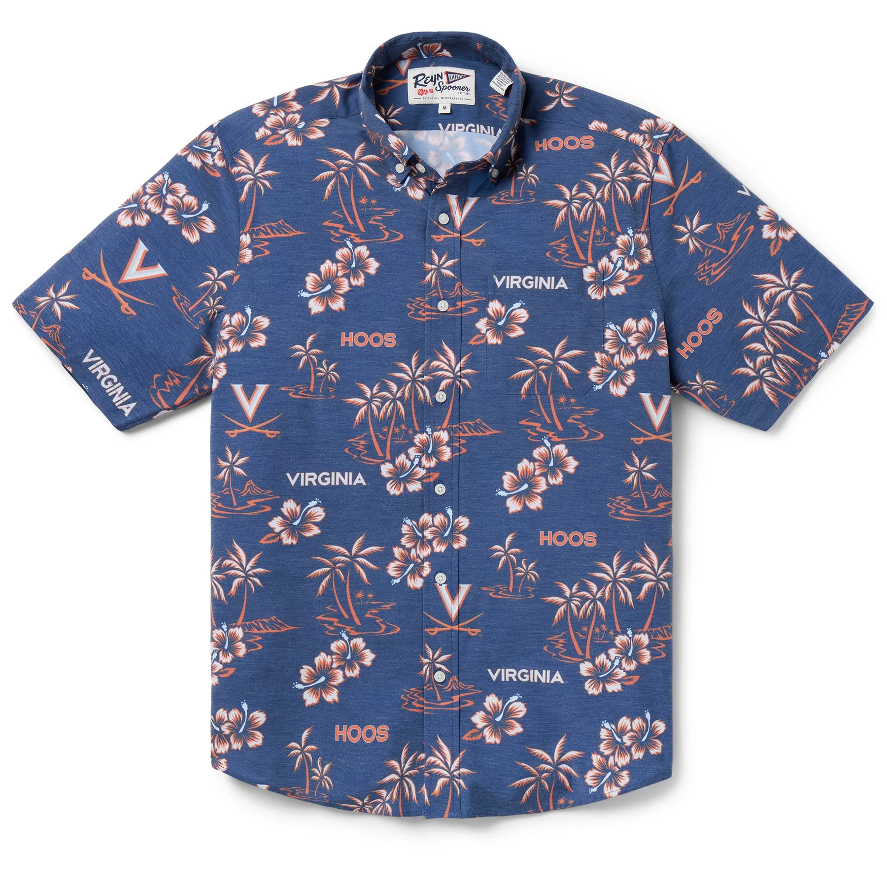 UNIVERSITY OF VIRGINIA GAME DAY PERFORMANCE BUTTON FRONT sold by Reyn Spooner