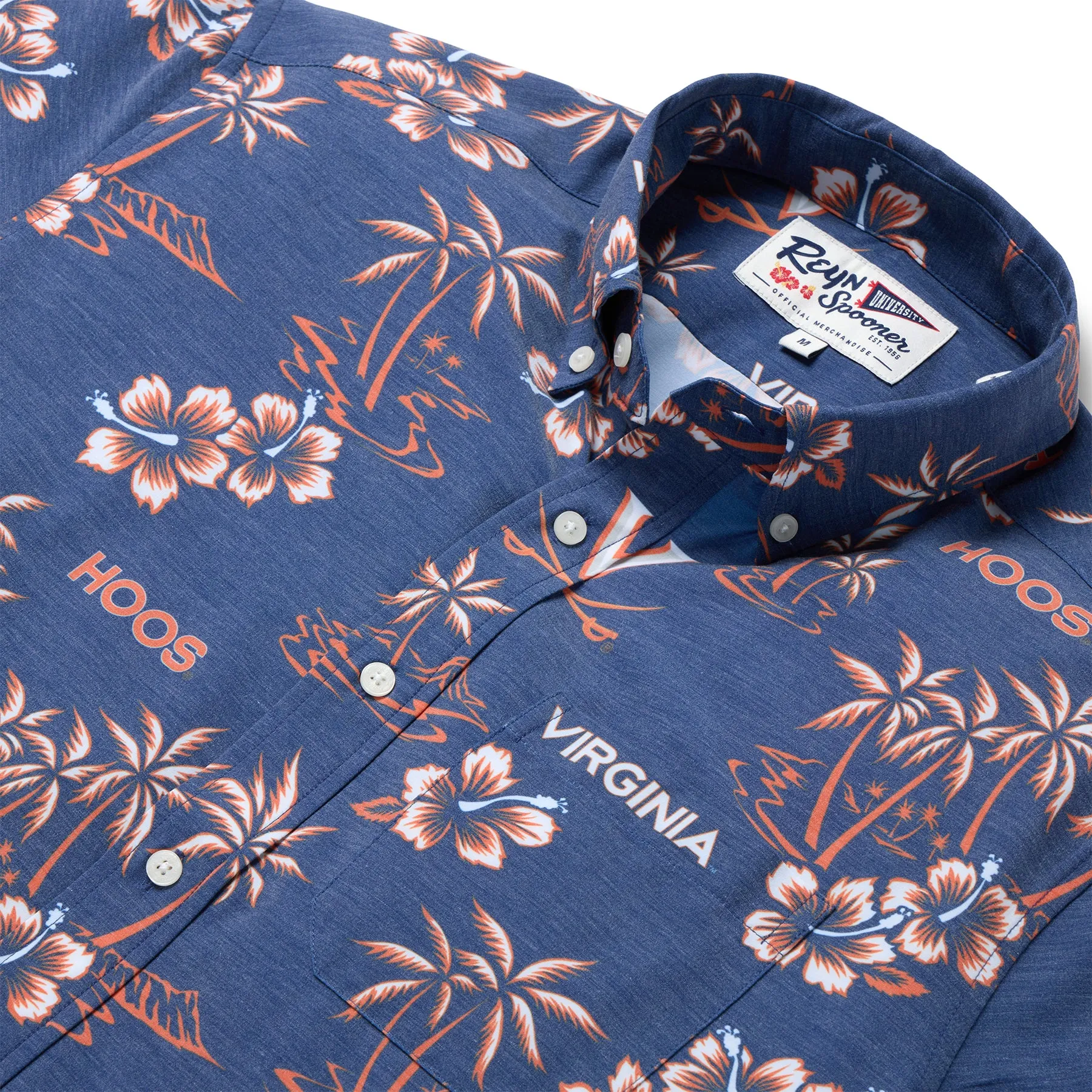 UNIVERSITY OF VIRGINIA GAME DAY PERFORMANCE BUTTON FRONT sold by Reyn Spooner product image thumbnail 2