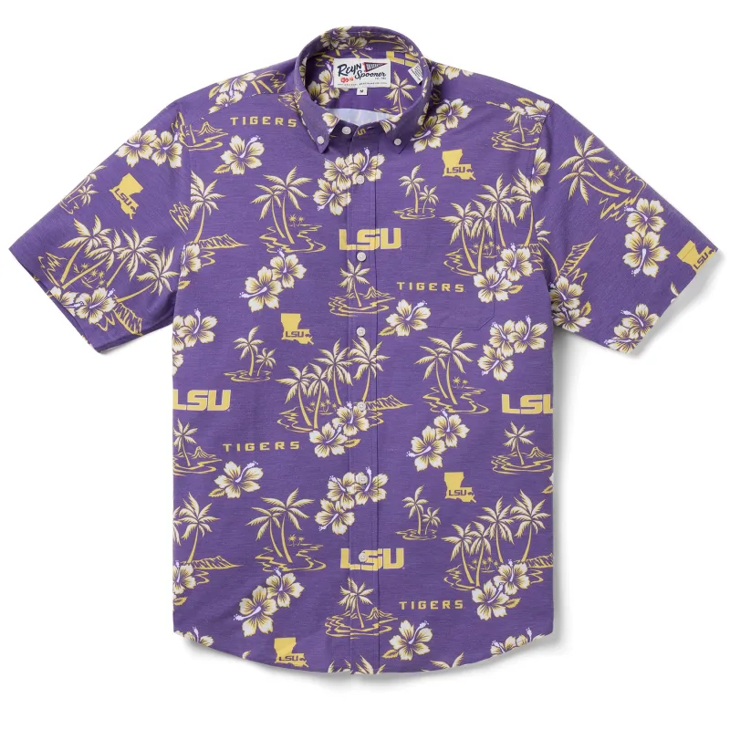 LOUISIANA STATE UNIVERSITY GAME DAY PERFORMANCE BUTTON FRONT sold by Reyn Spooner